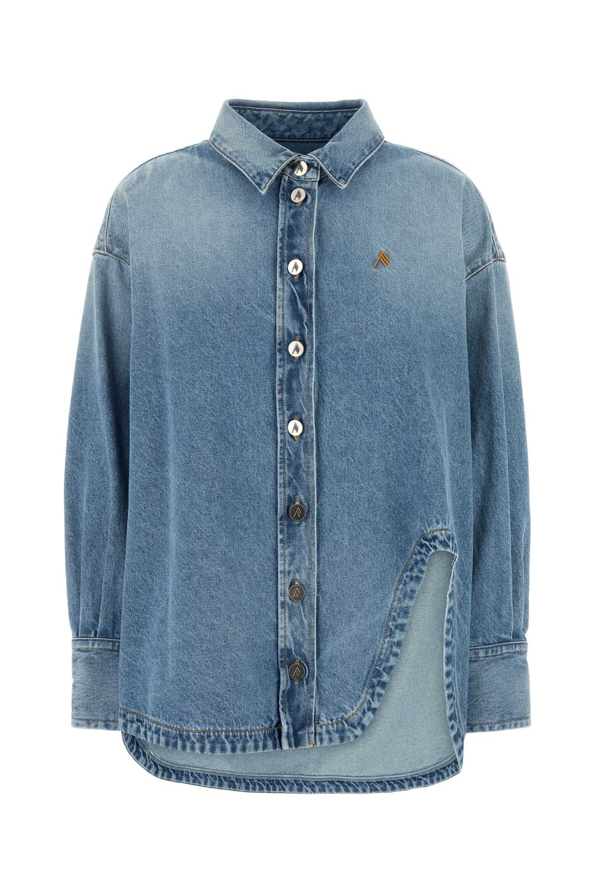 The Attico Denim Oversize Shirt