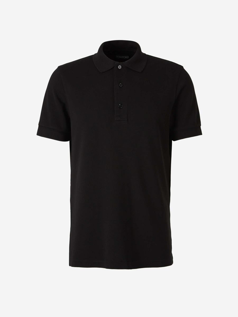 Tom Ford Polo Logo Pique