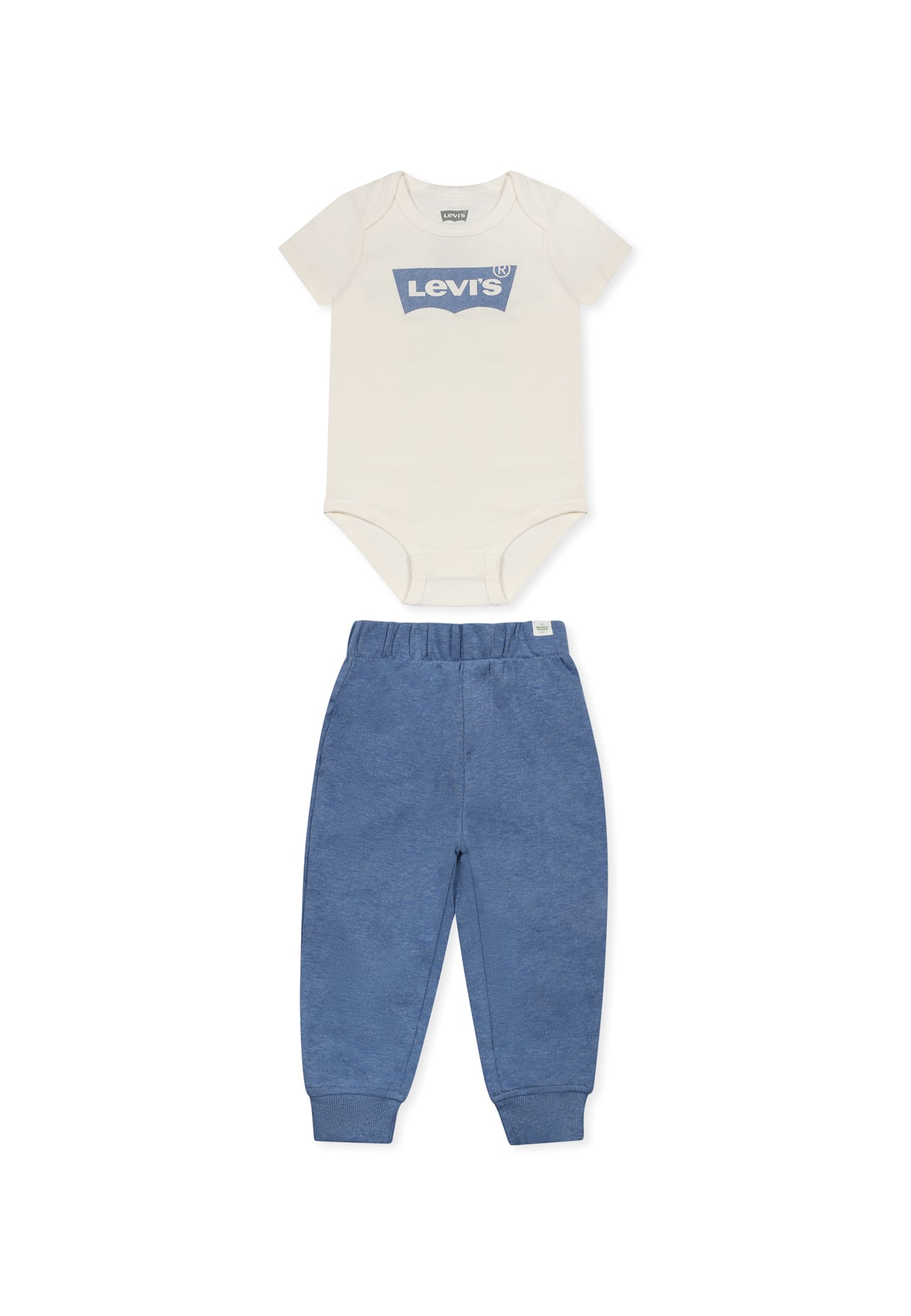 Levi's Blue Suit For Baby Boy With Logo