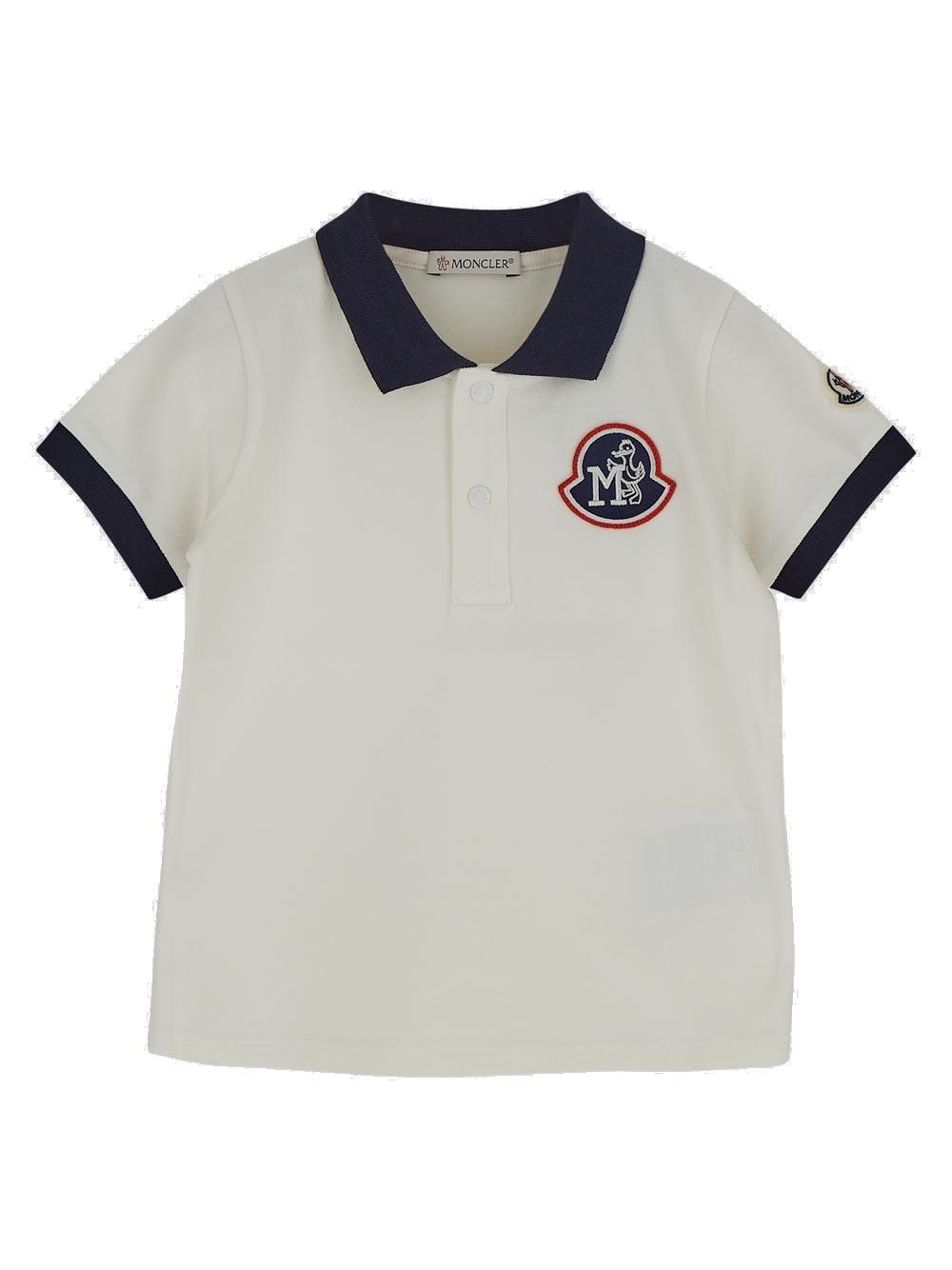Moncler Logo-patch Polo Shirt