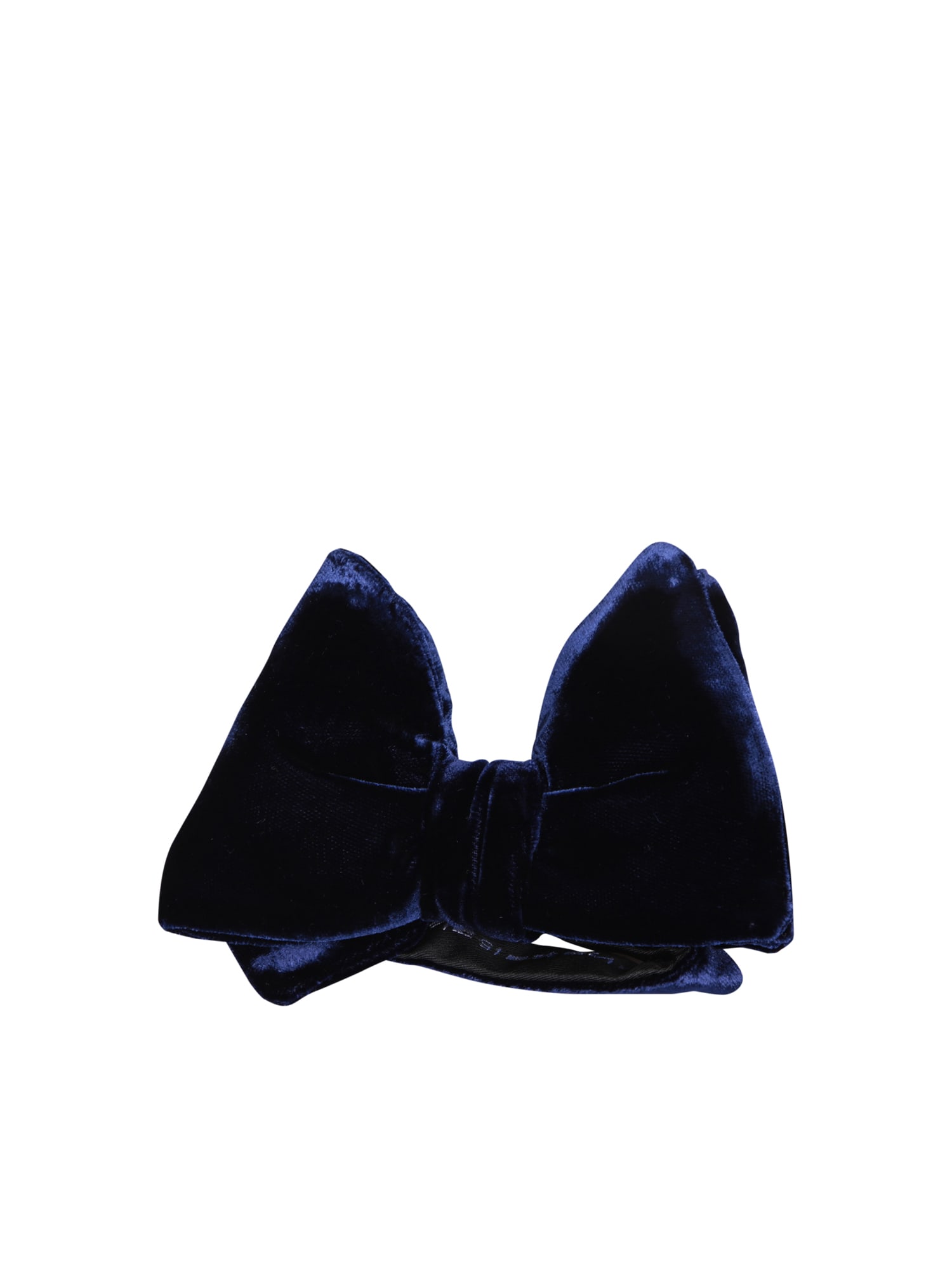 Tom Ford Blue Cotton Bow Tie