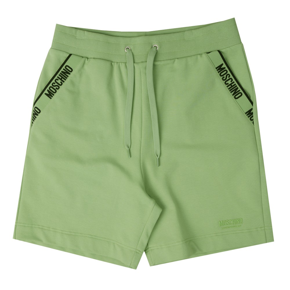 Tape Pocket Print Shorts