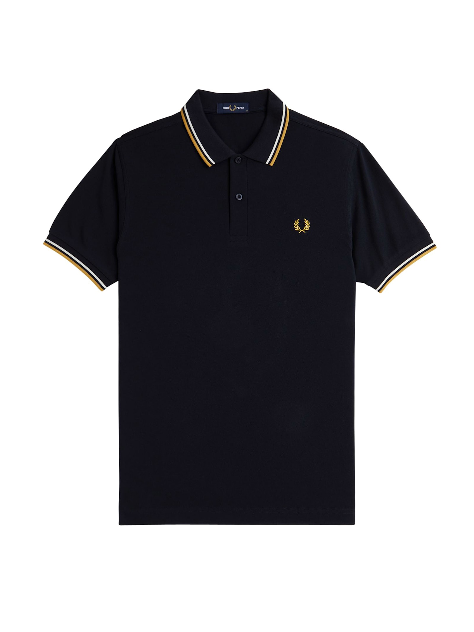 Fred Perry Classic Polo Shirt With Logo Embroidery