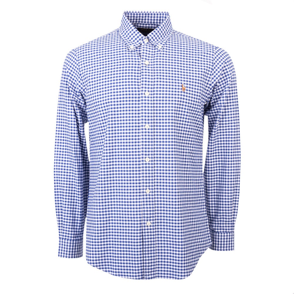 Custom Fit Oxford Gingham Shirt