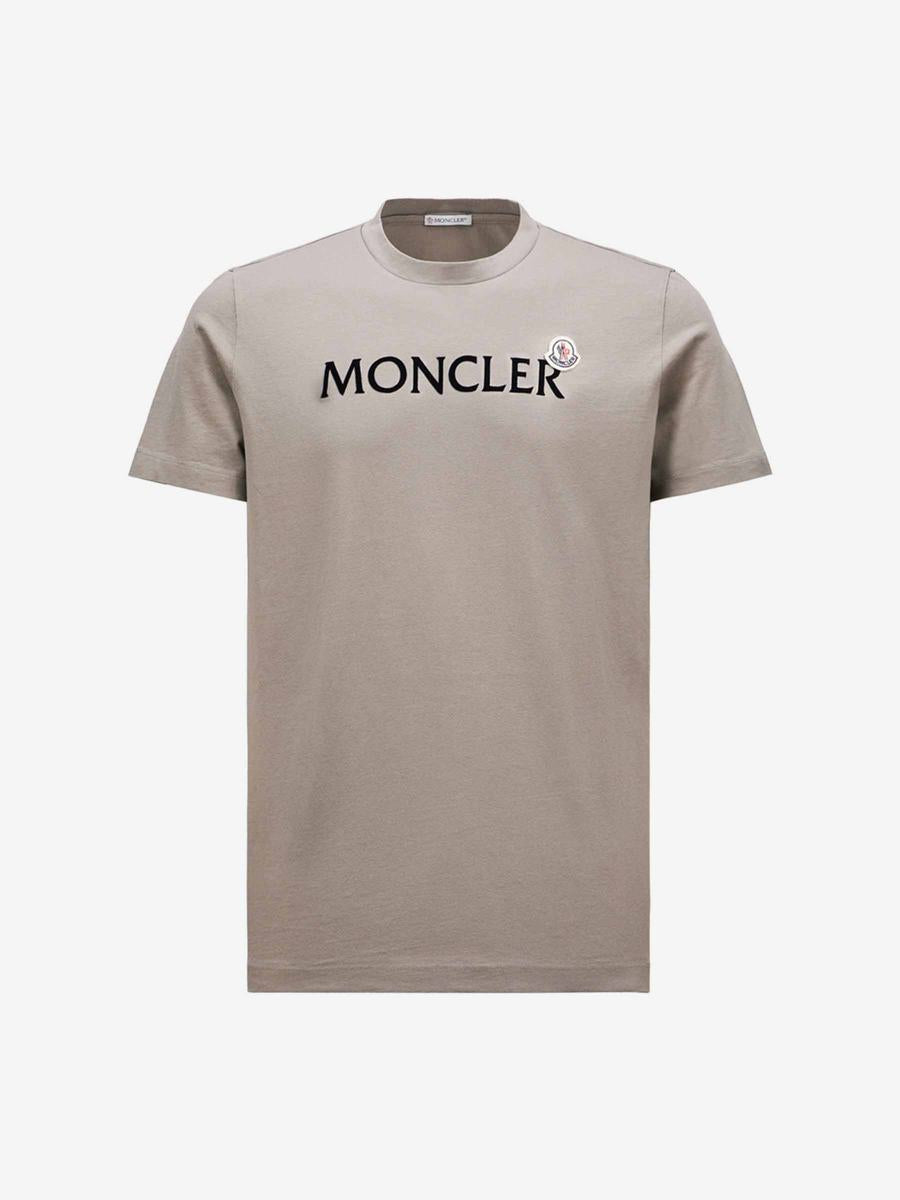 Moncler Cotton T-Shirt Logo