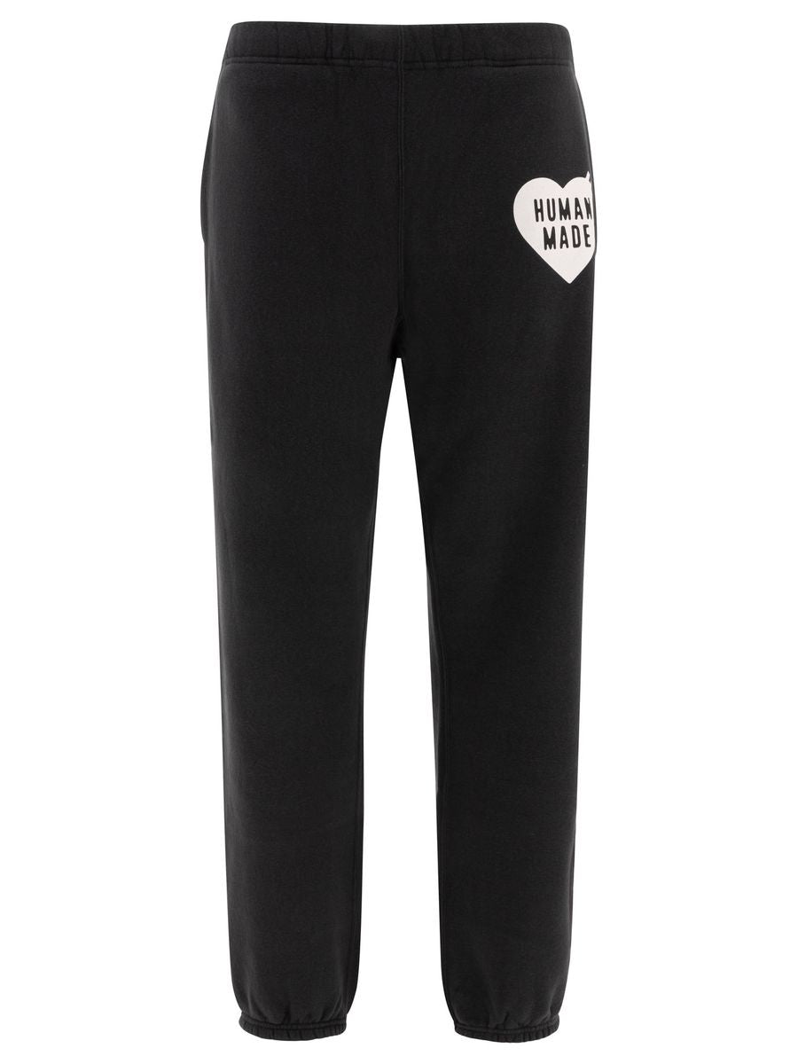 Human Made Cotton Pants With Logo