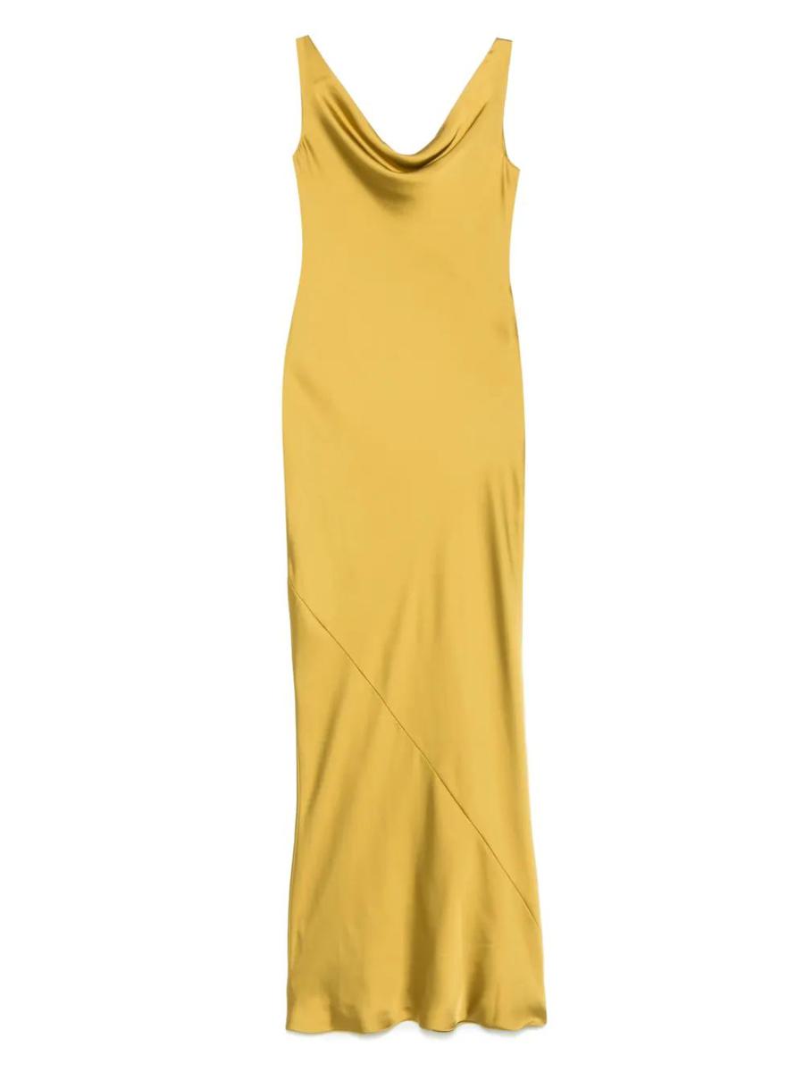 Norma Kamali Drop Shoulder Maria Gown Dress