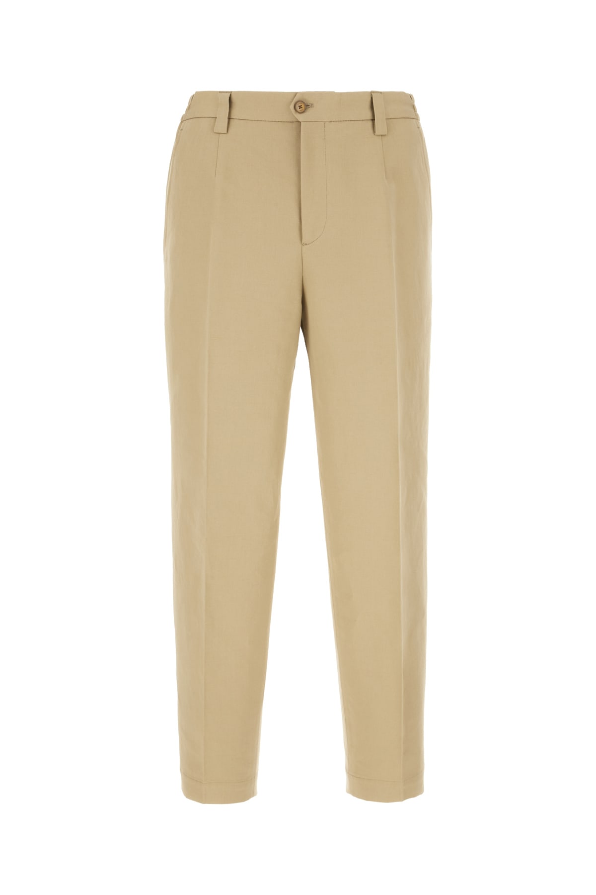 Briglia 1949 Beige Cotton Blend Pants