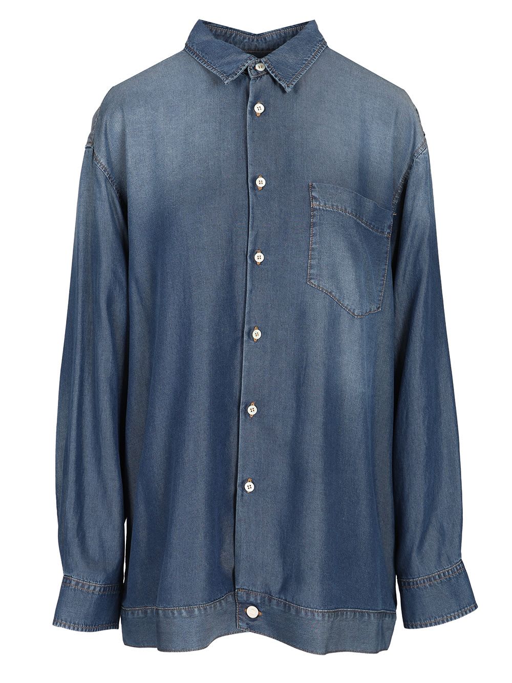 Magliano trompe-loeil Denim Shirt
