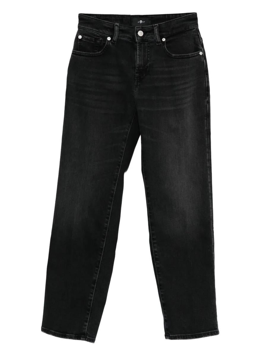 7 For All Mankind Calie Straight Leg Ankle Length Jeans Clothing