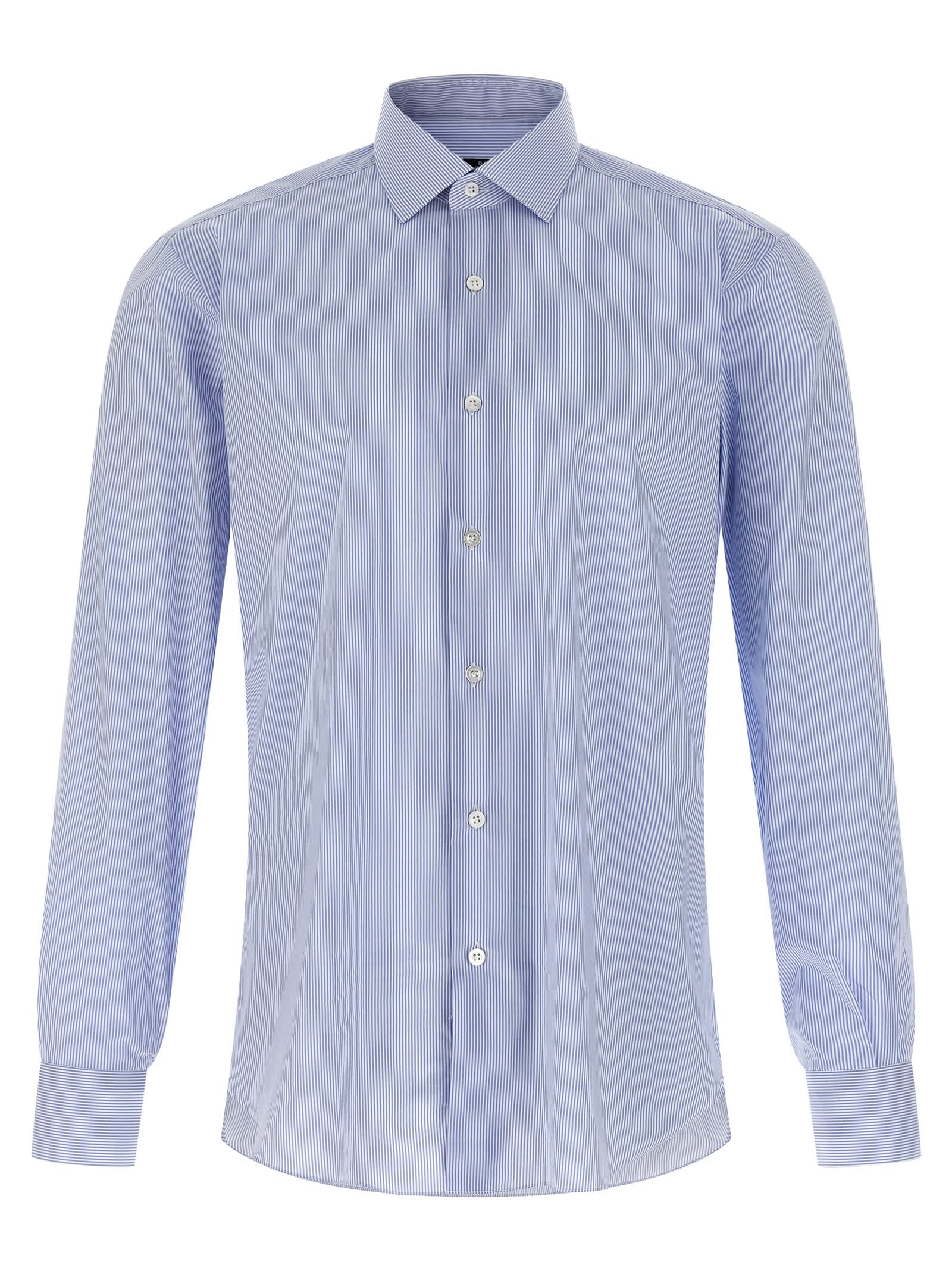 Barba Napoli Striped Shirt