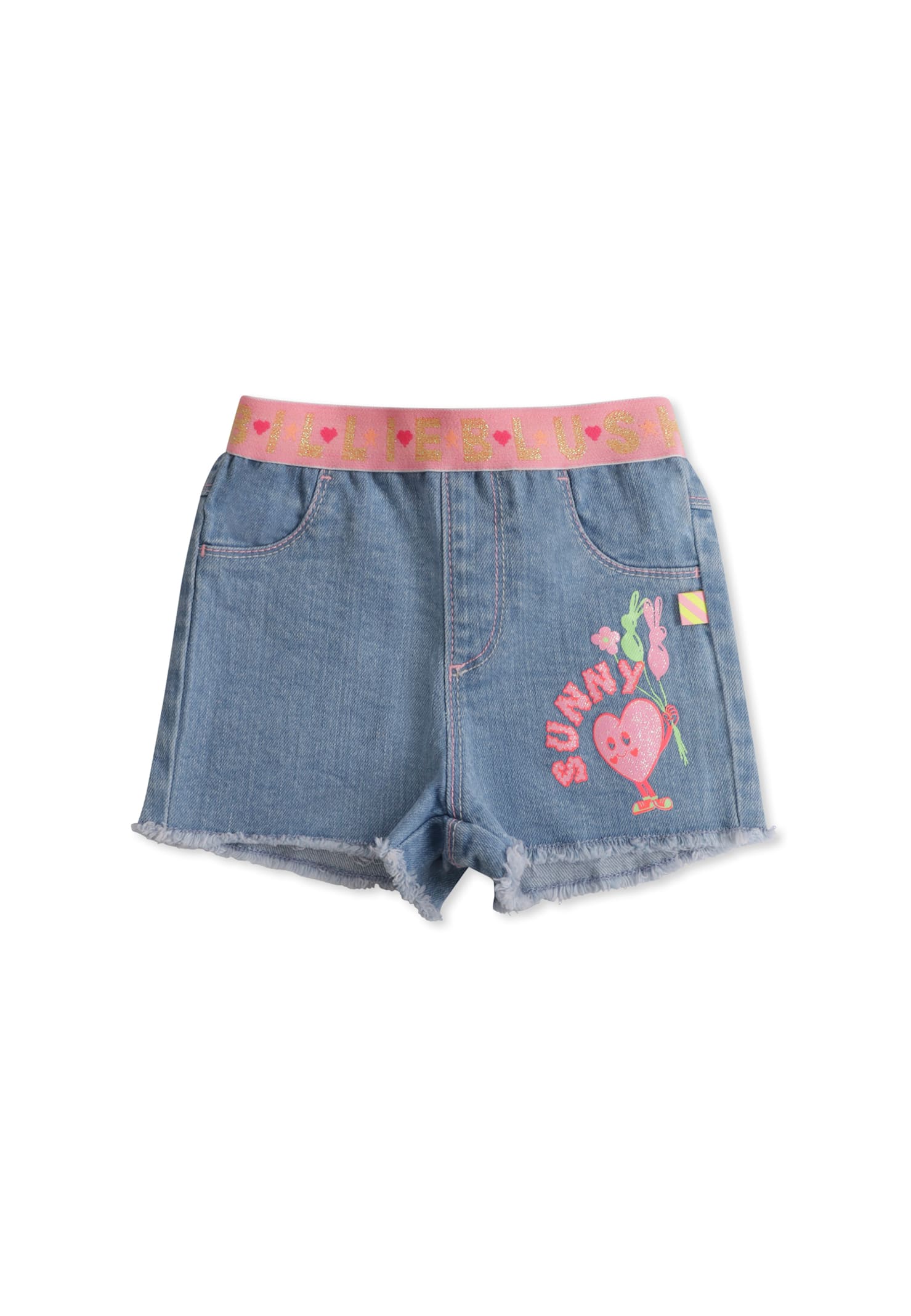 Billieblush Denim Shorts For Baby Girl