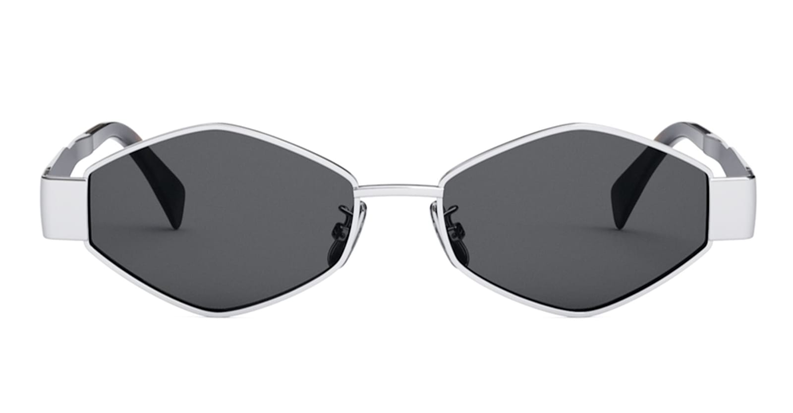 Celine Metal Triomphe Cl40254u - Silver Sunglasses