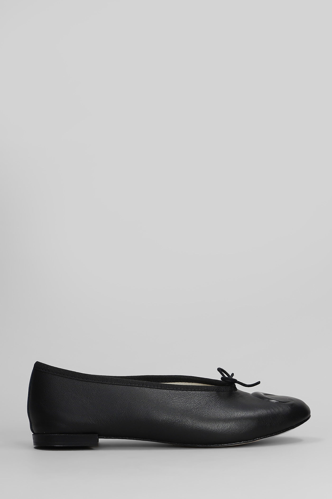 Repetto Lilouh Ballet Flats In Black Leather