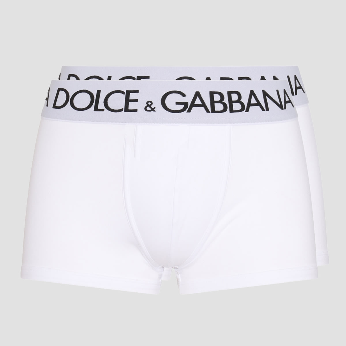 Dolce & Gabbana White Cotton Boxers