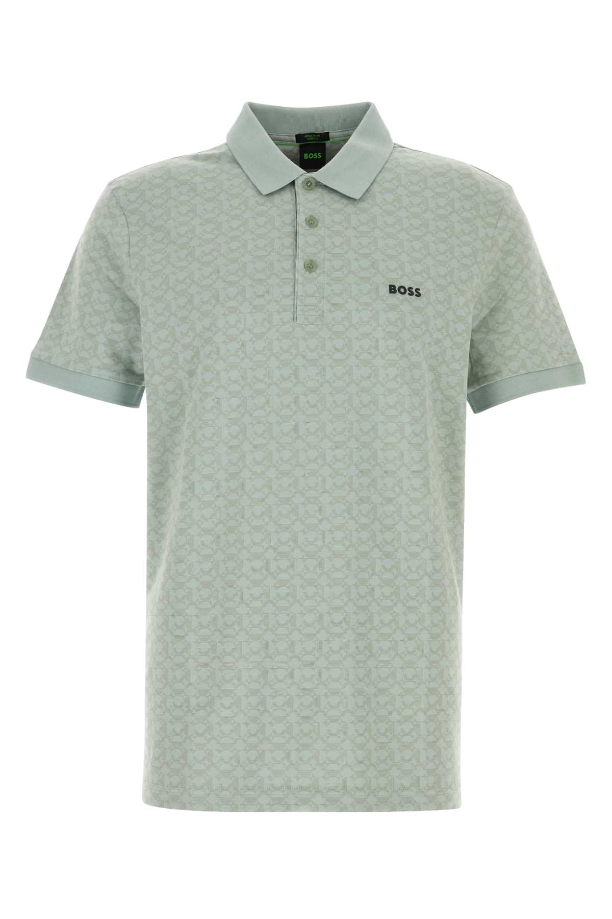 Hugo Boss Mint Green Stretch Cotton Polo Shirt