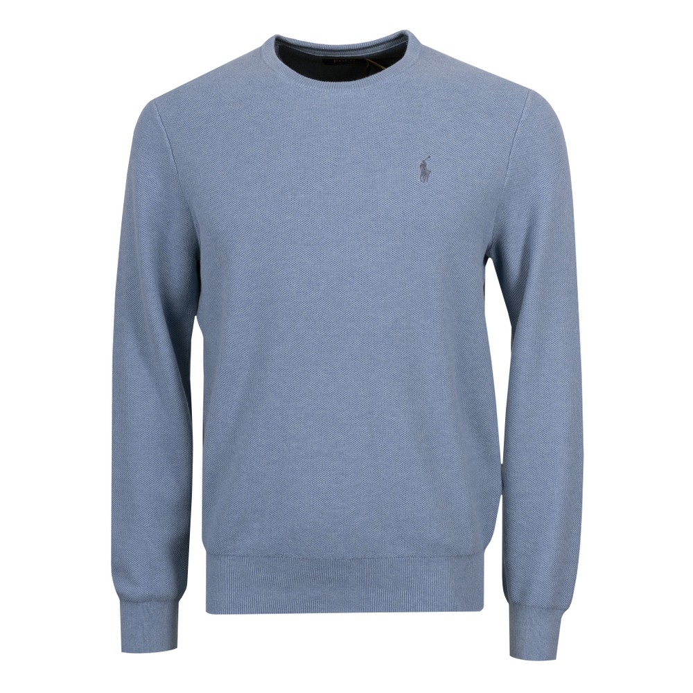 Waffle Crew Neck Sweatshirt