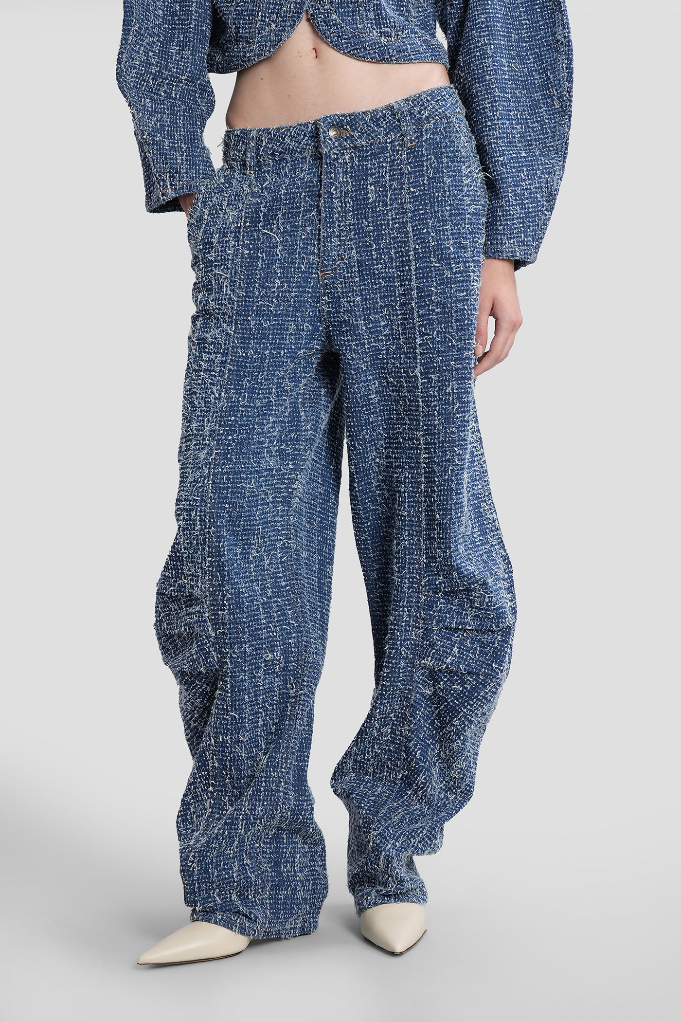 Rotate by Birger Christensen Jeans In Blue Denim