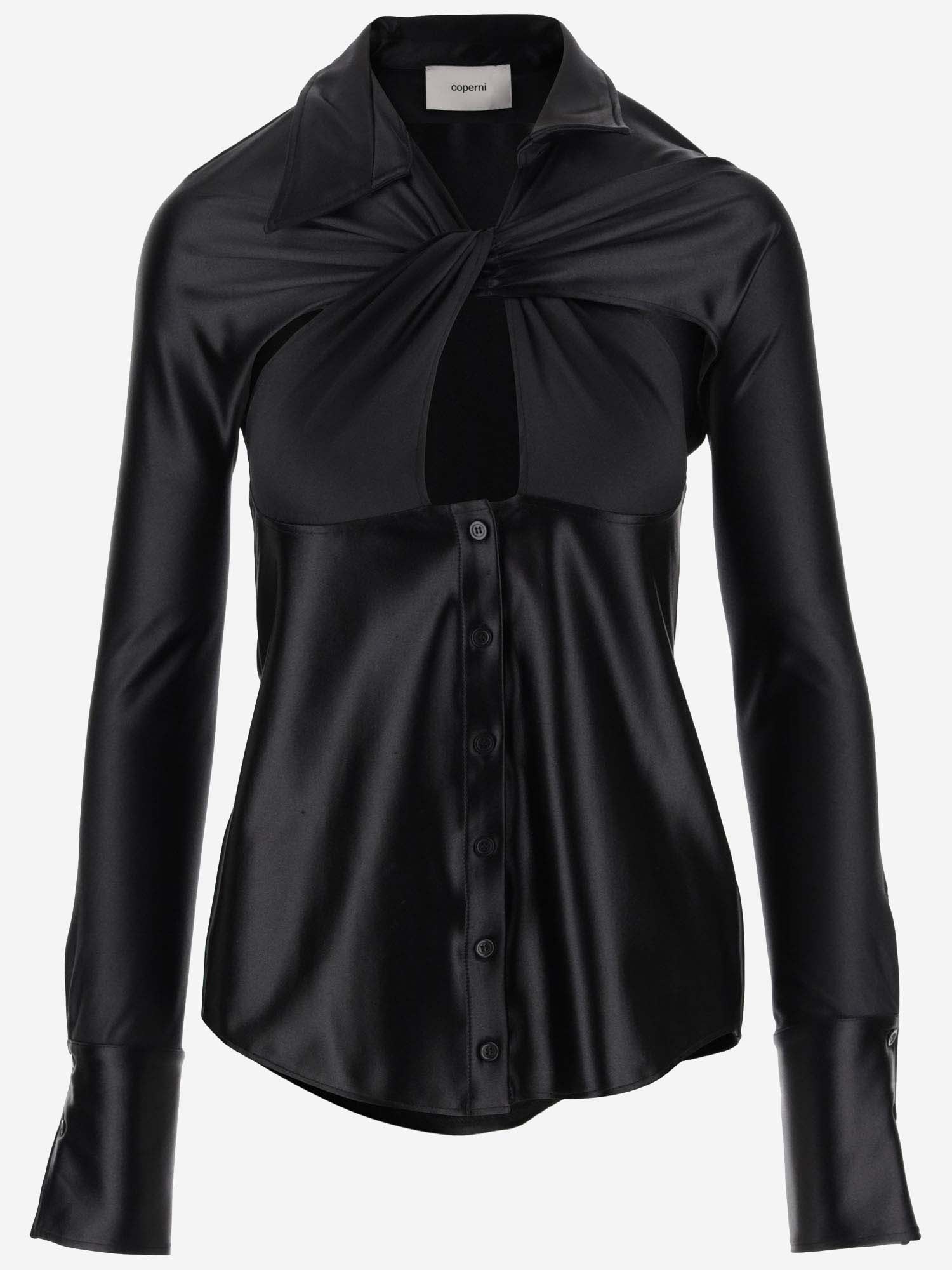 Coperni Cut-out Shirt