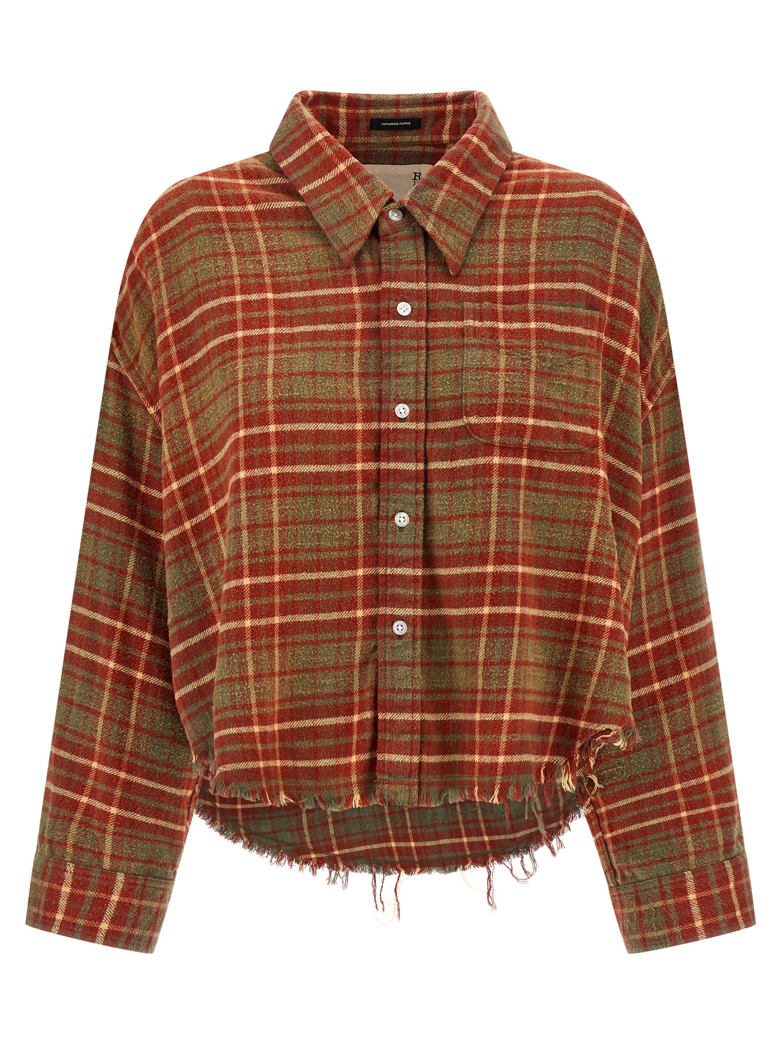 R13 Fringed Shirt