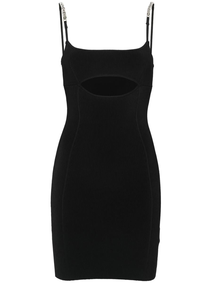 Gcds Bling Knit Mini Dress Clothing