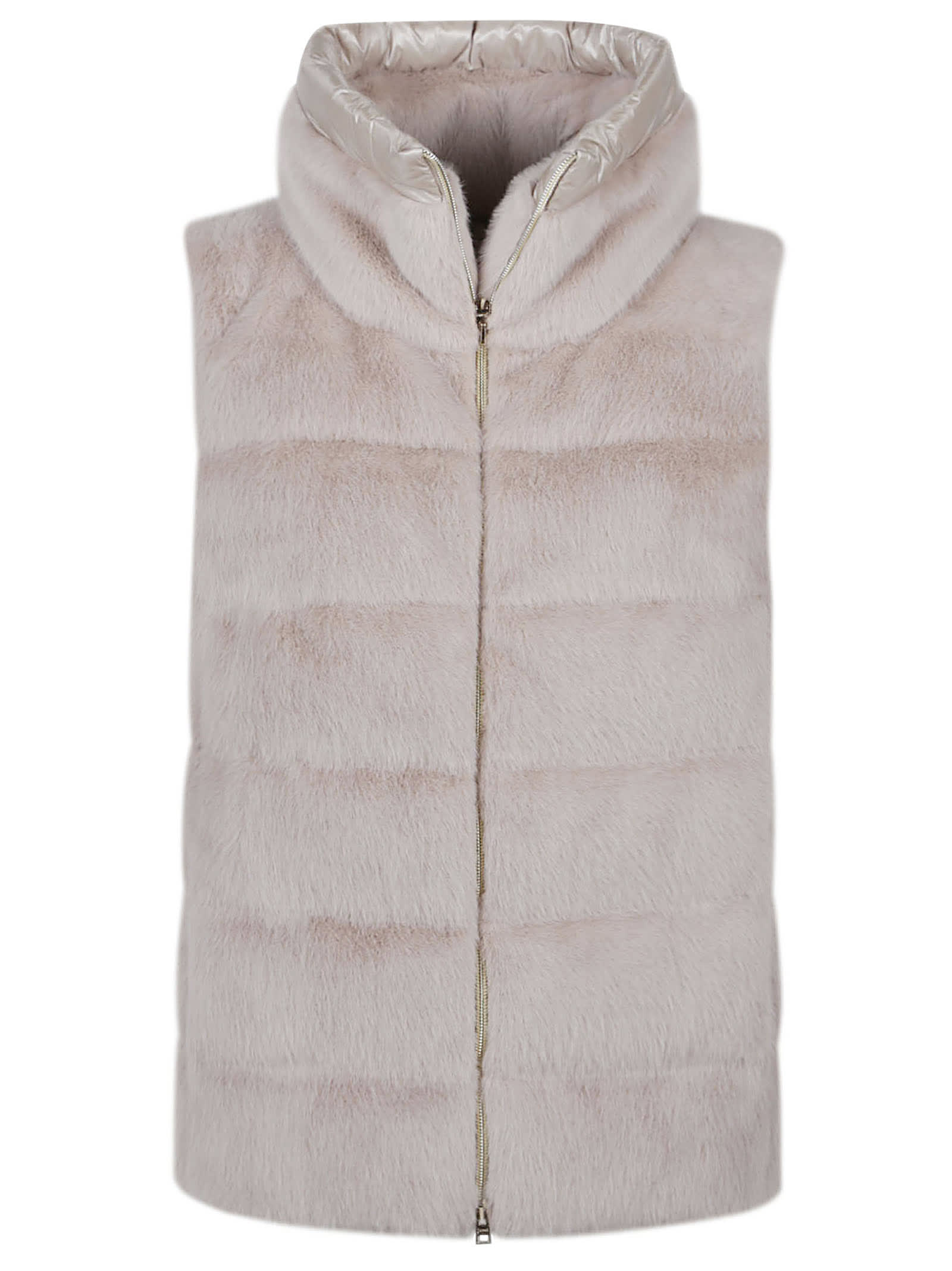 Herno Lady Faux Fur Down Vest
