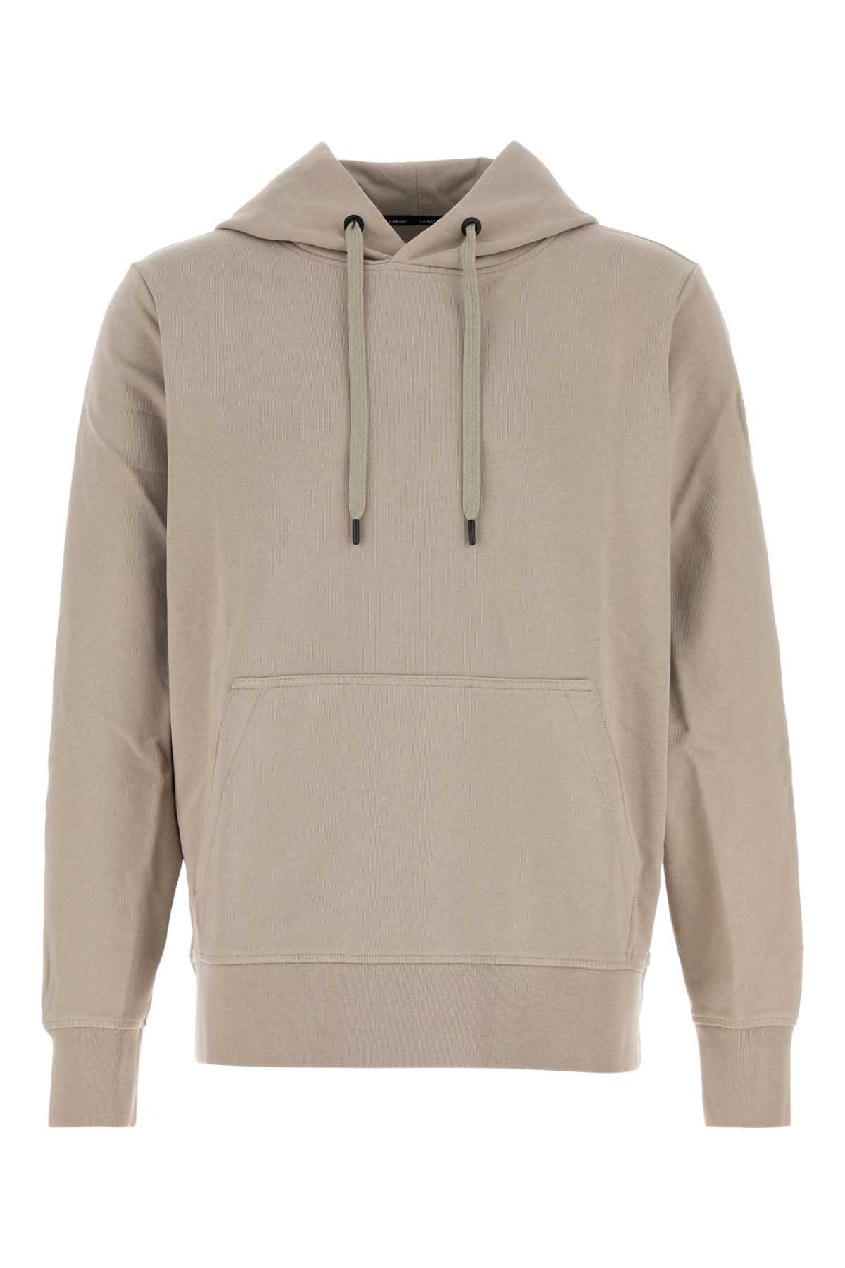Canada Goose Dove Grey Cotton Huron Sweatshirt