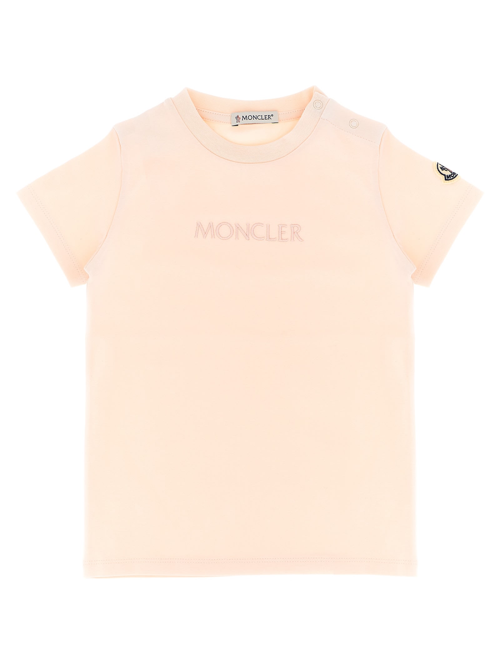 Moncler Logo Embroidery T-shirt