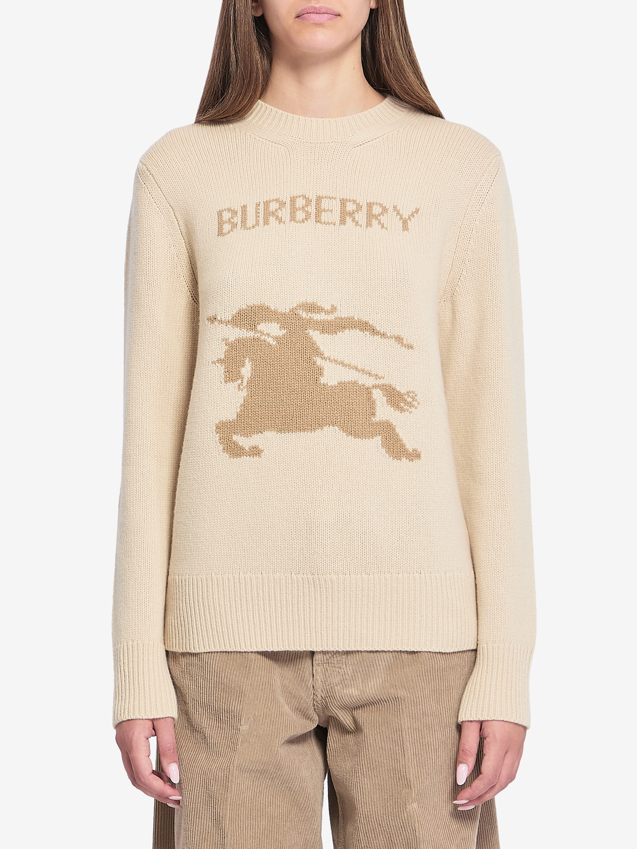 Pullover with logo