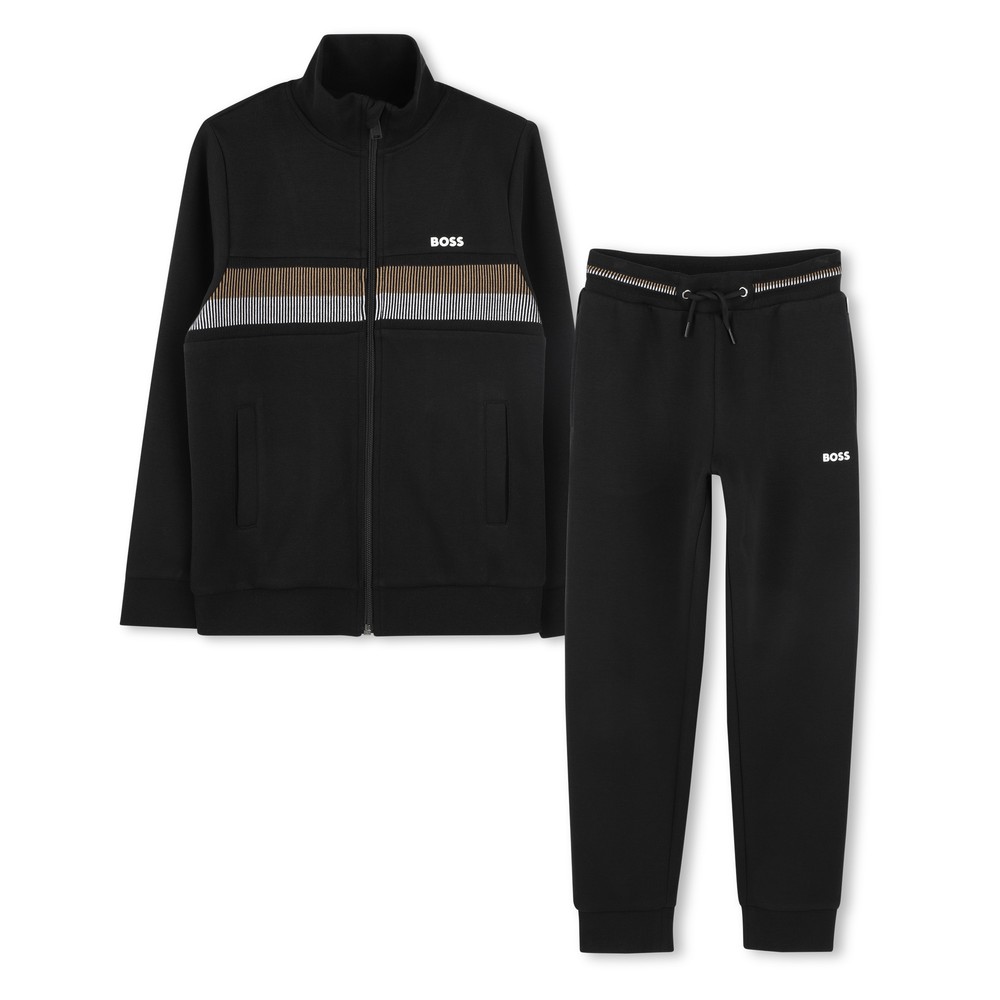 J51965 Chest Stripe Full Zip Tracksuit