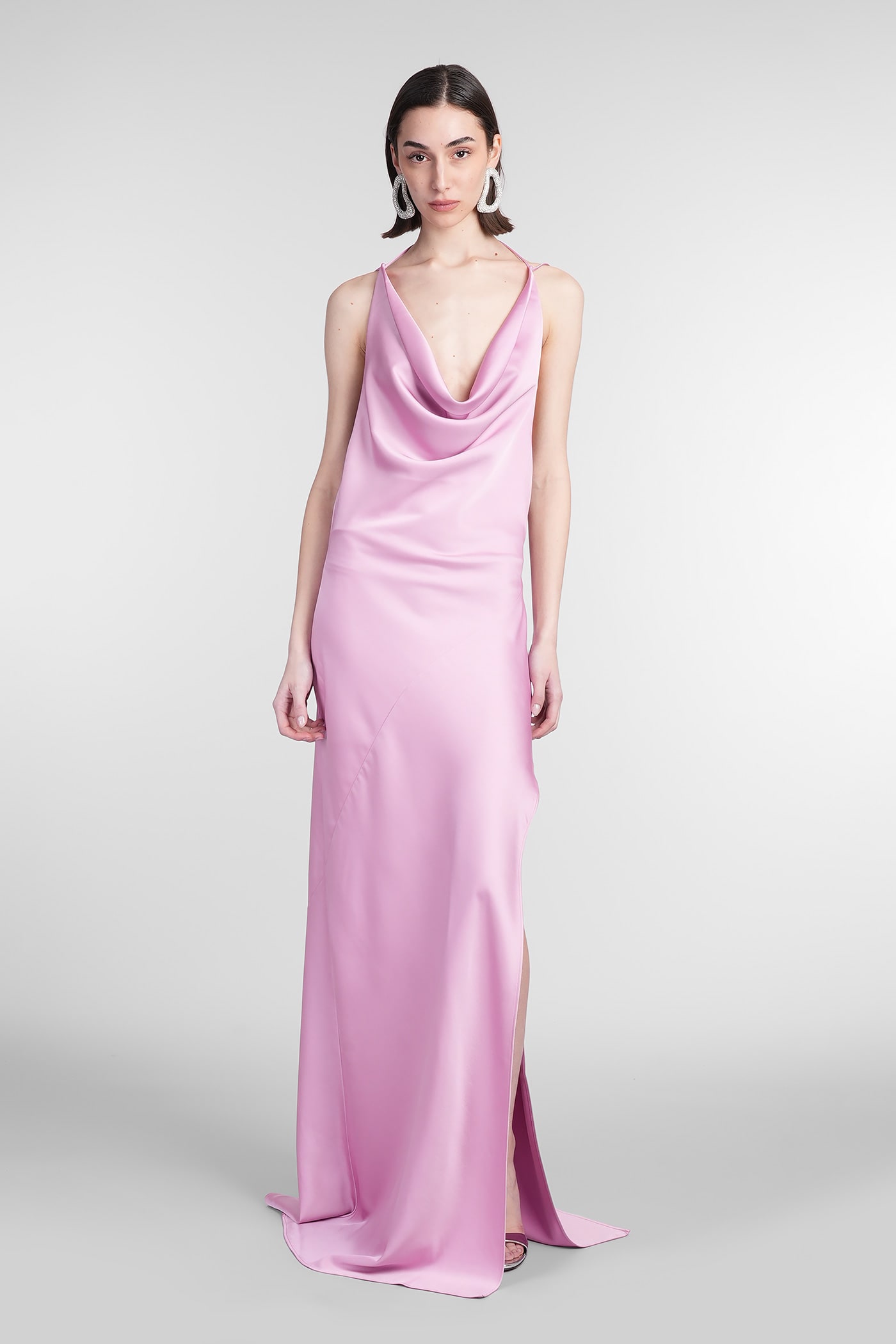 The Andamane Vera Maxi In Rose-pink Polyester