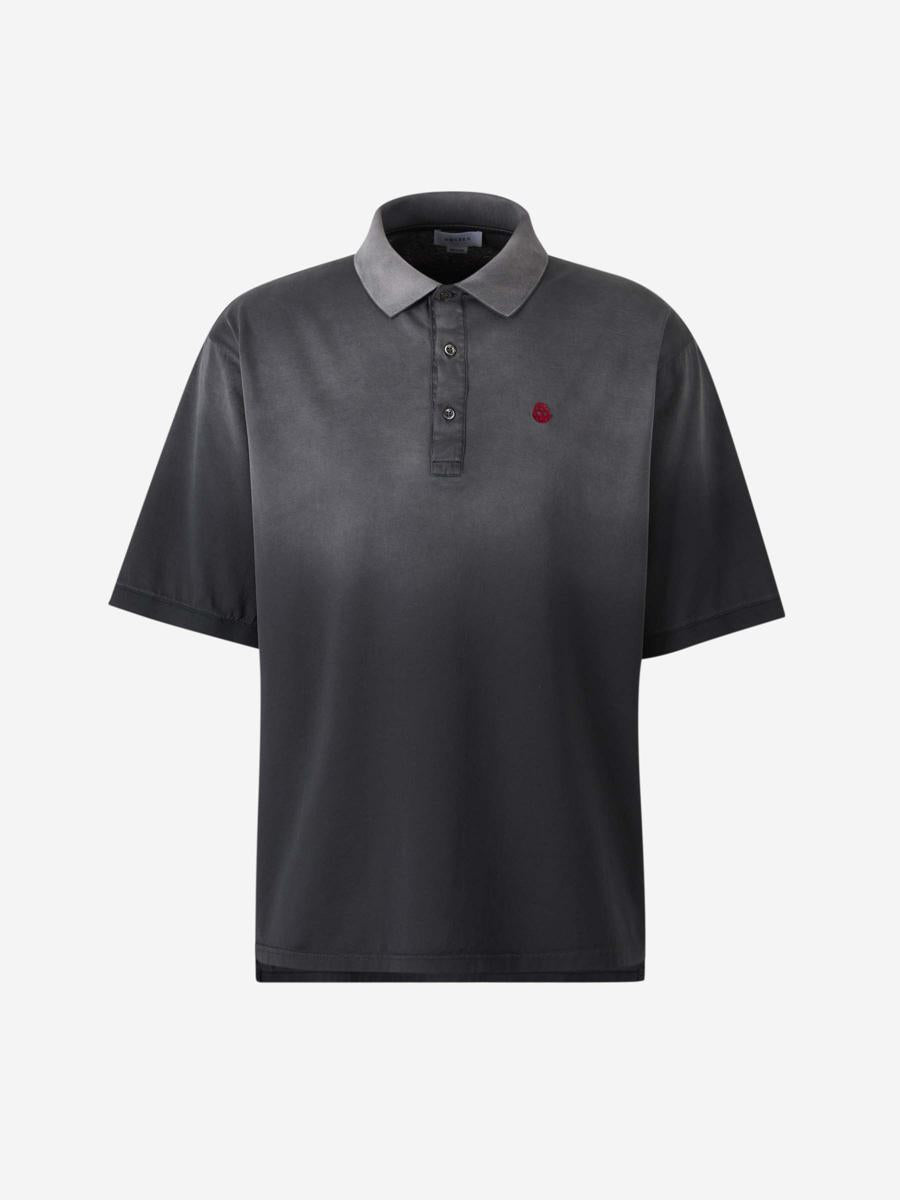 Alexander McQueen Polo Logo Cotton