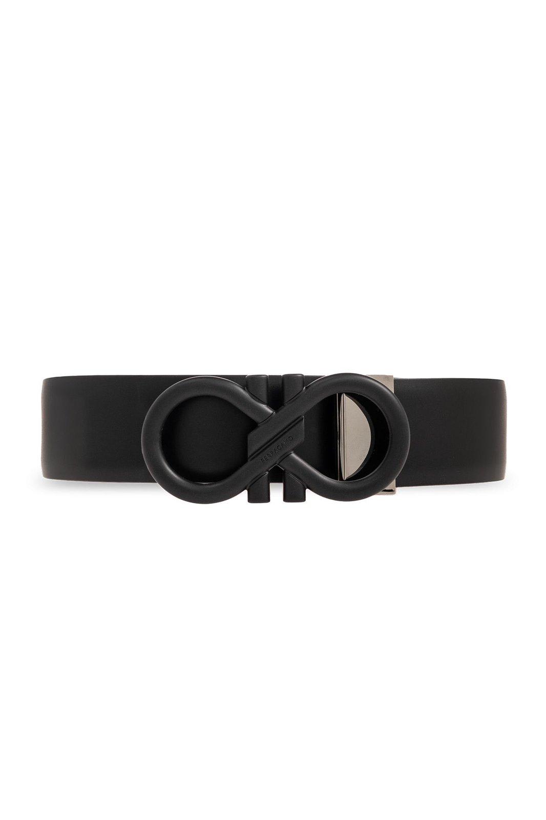 Ferragamo Gancini Buckle Reversible Belt