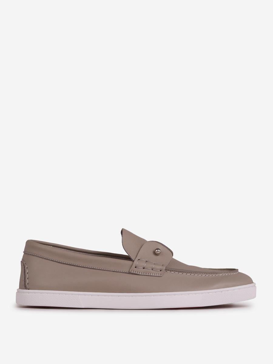 Christian Louboutin Chambeliboat Leather Loafers