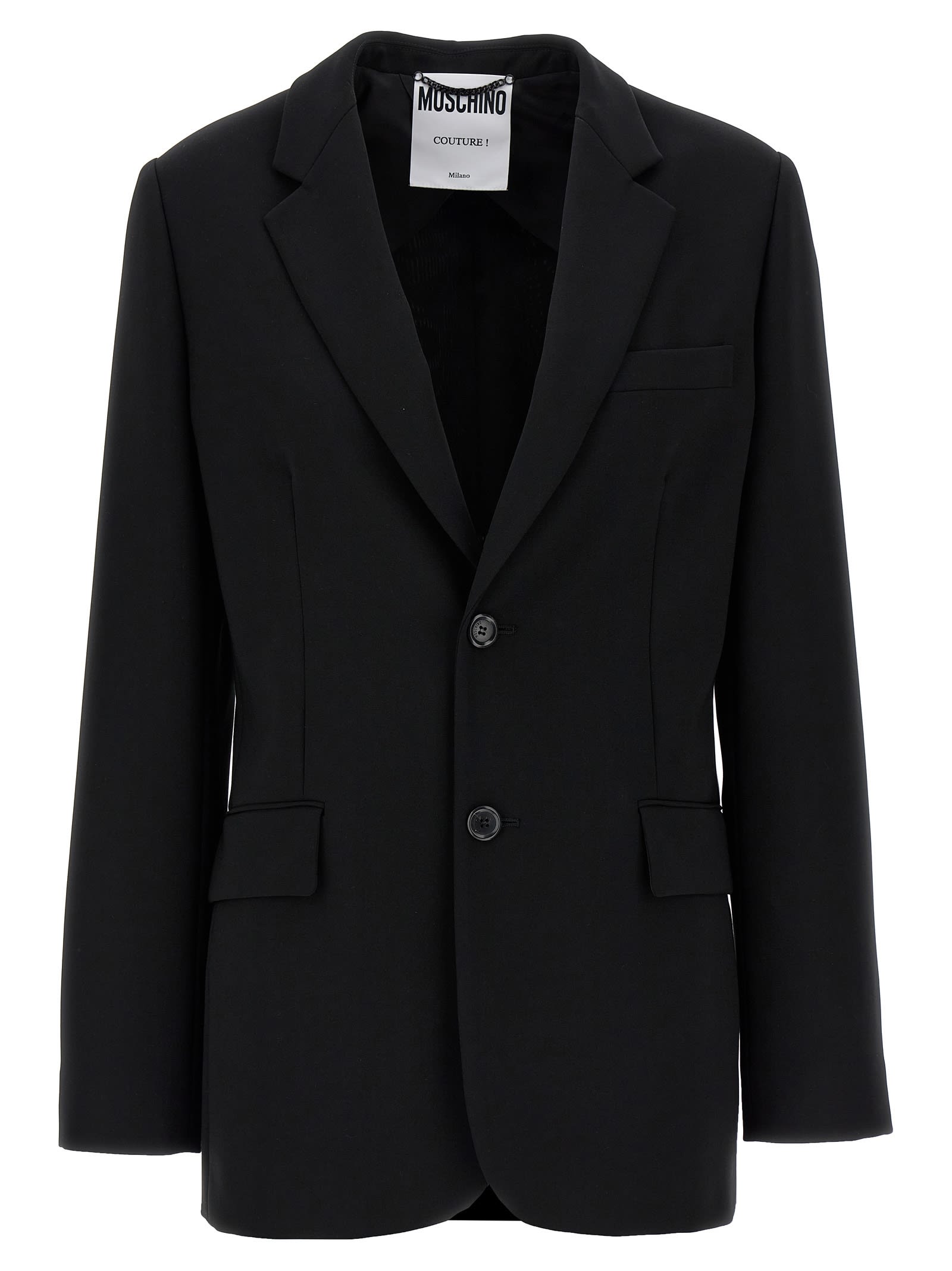 Moschino Single-breasted Martingale Blazer