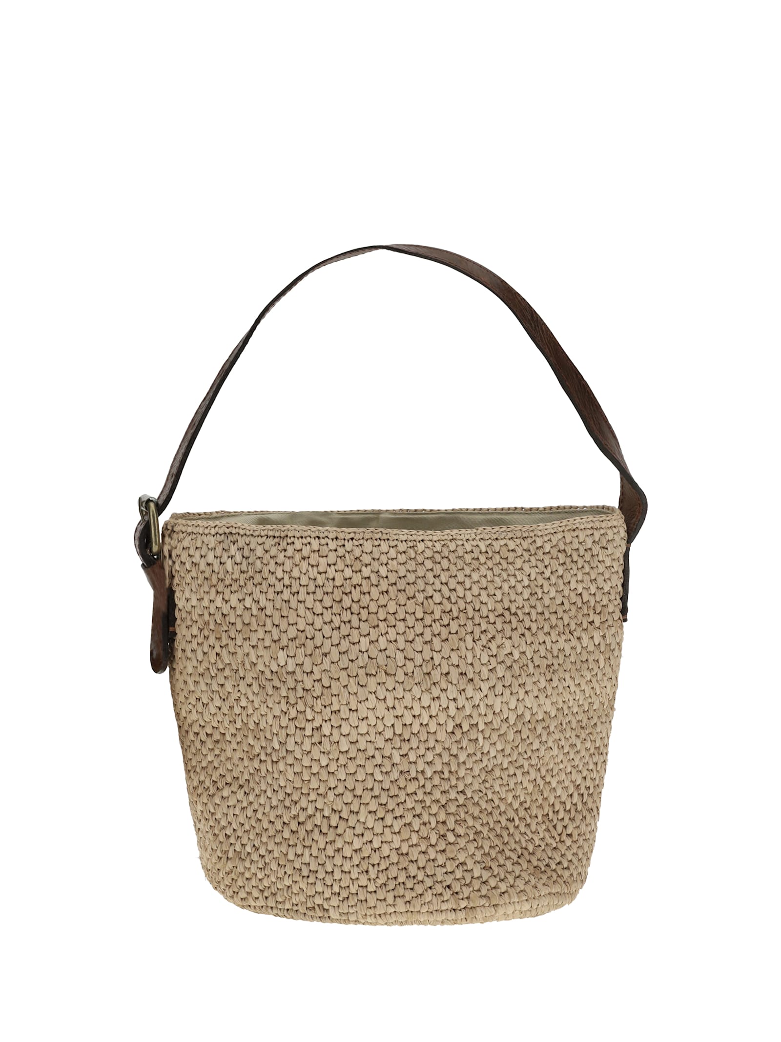 Ibeliv Raffia Lova Bucket Bag