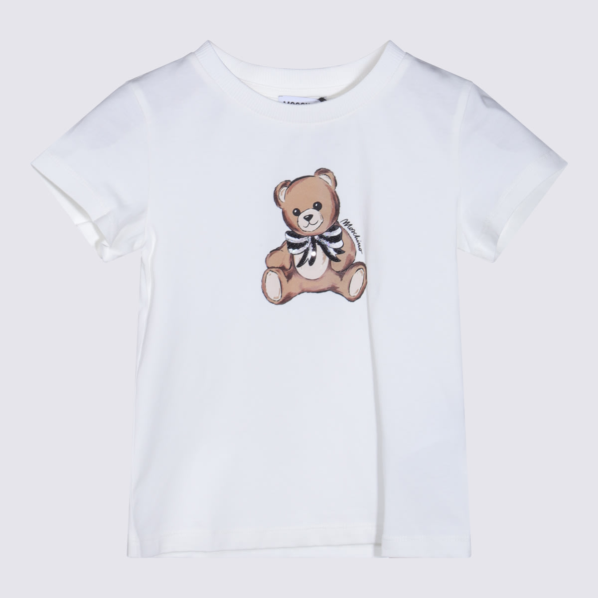Moschino White Cotton T-shirt