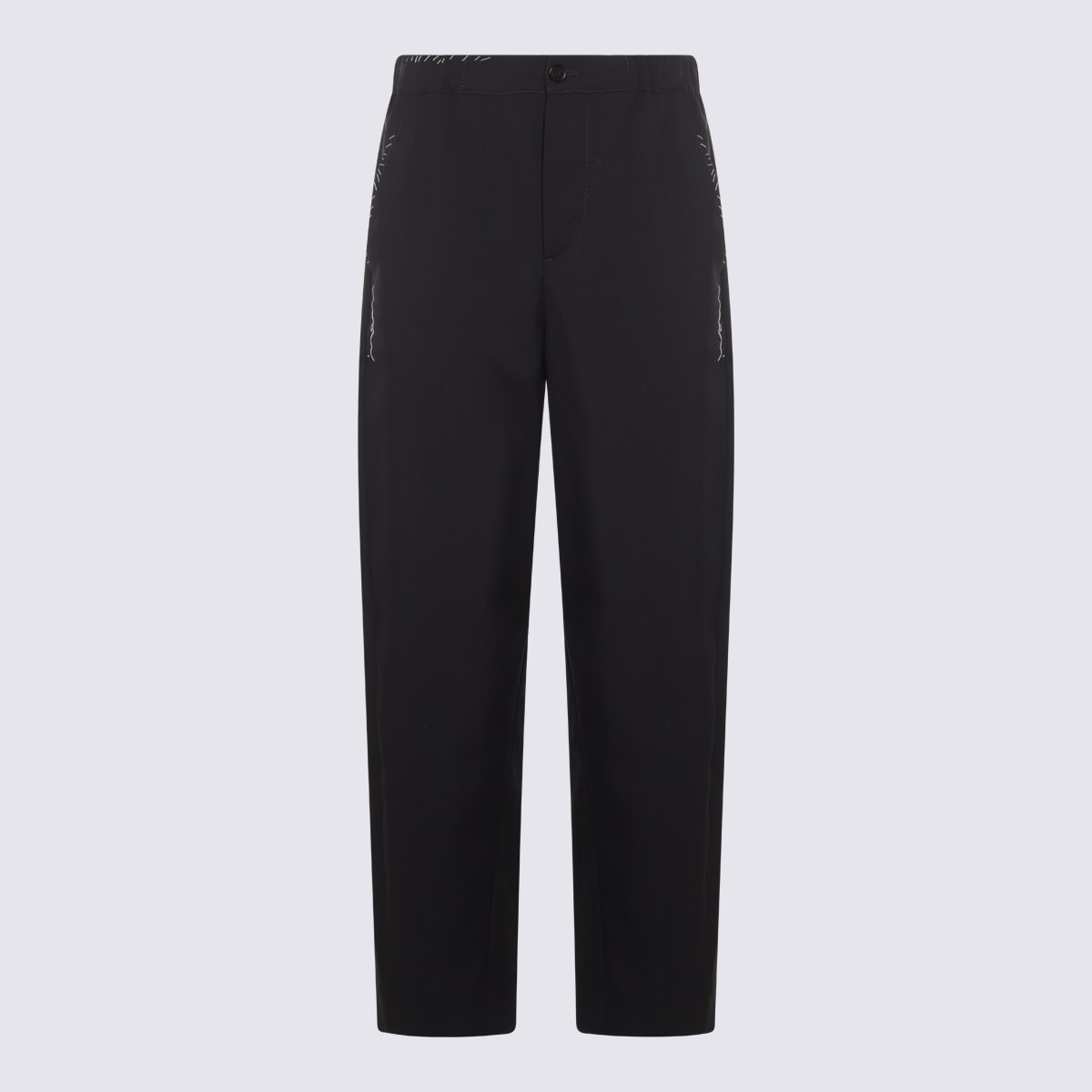 Marni Black Cotton Pants