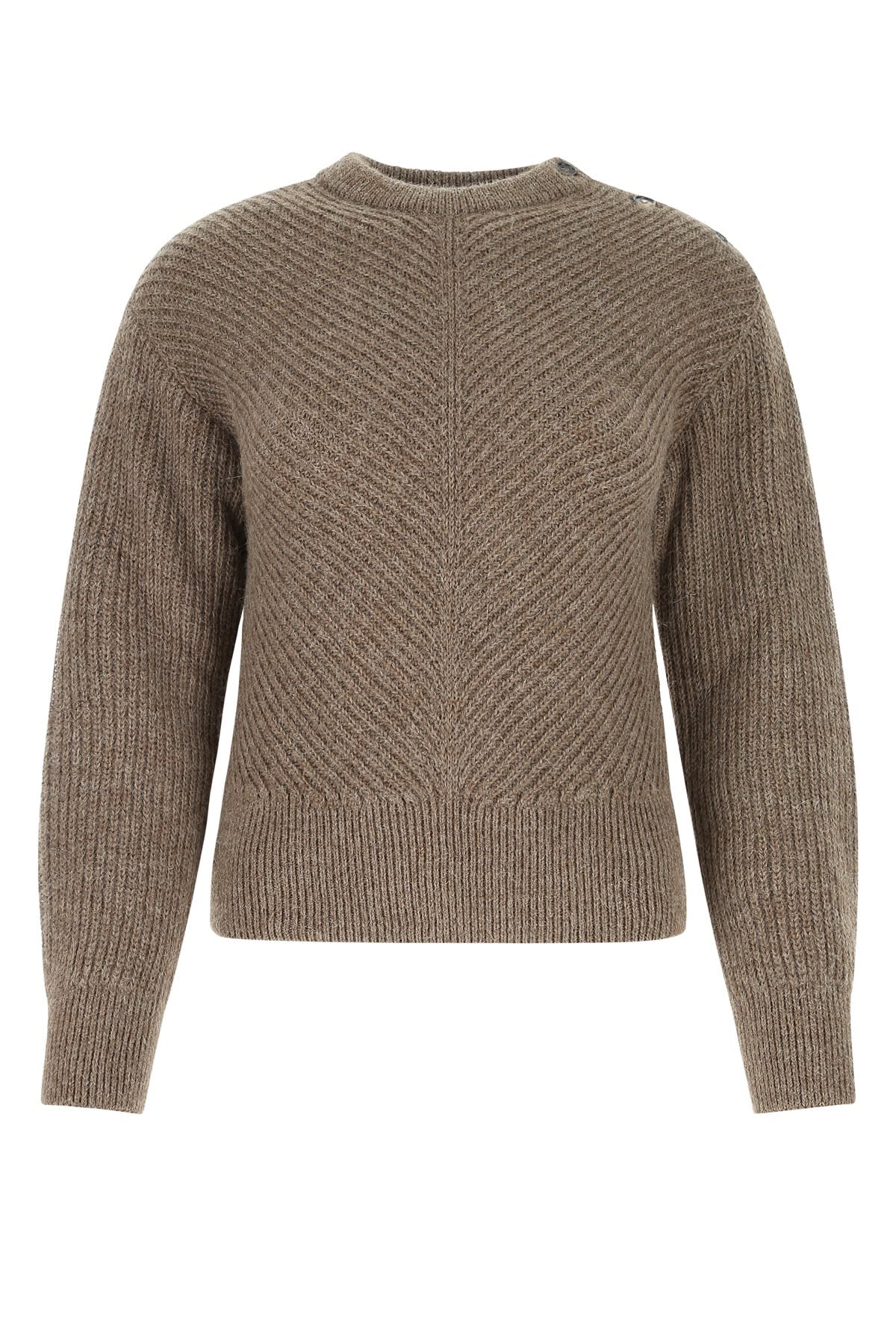 Bottega Veneta Mud Alpaca Sweater
