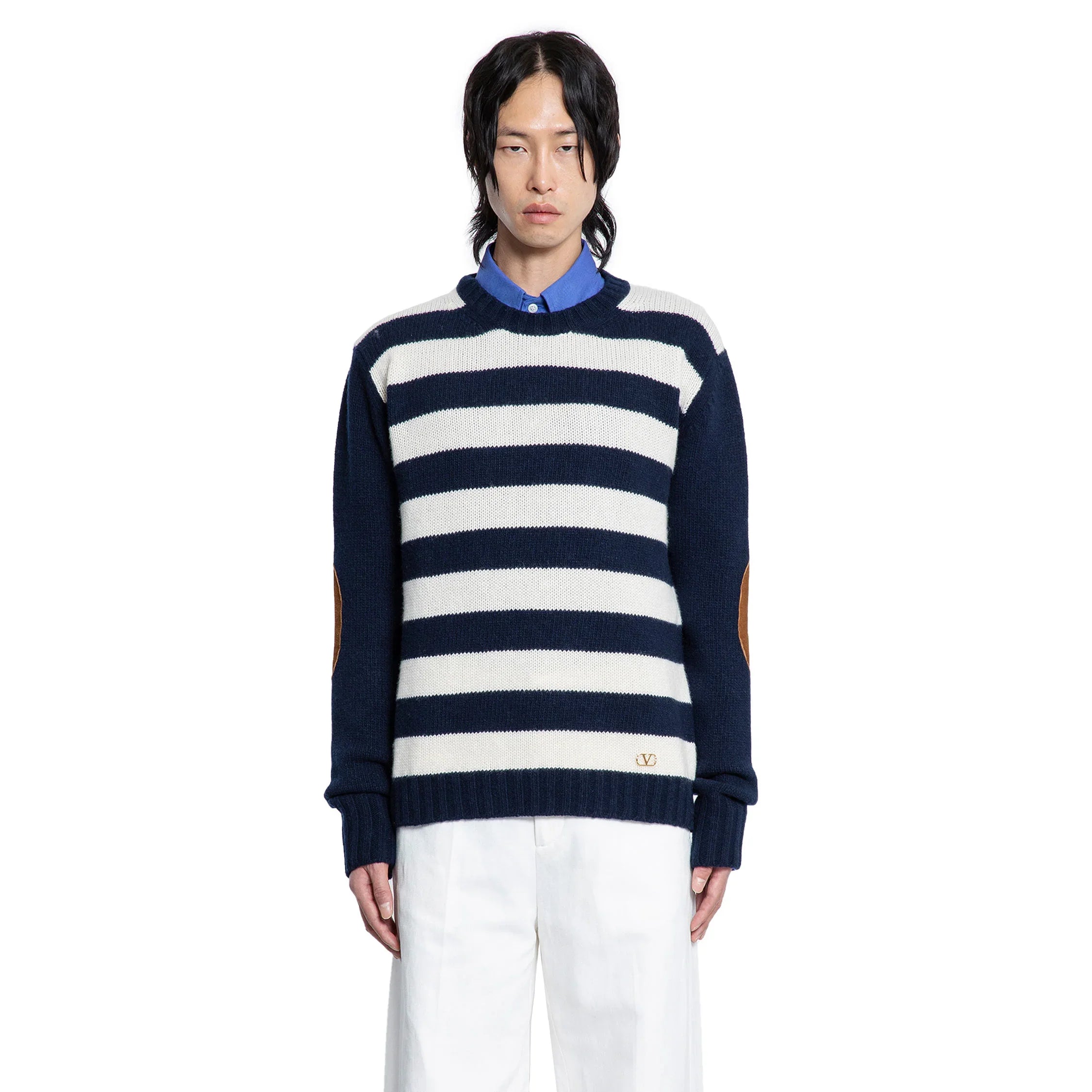 Striped Wool Cashmere Jumper
