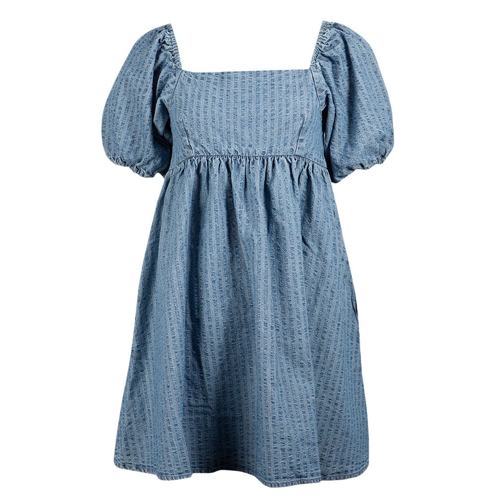 Sage Denim Dress