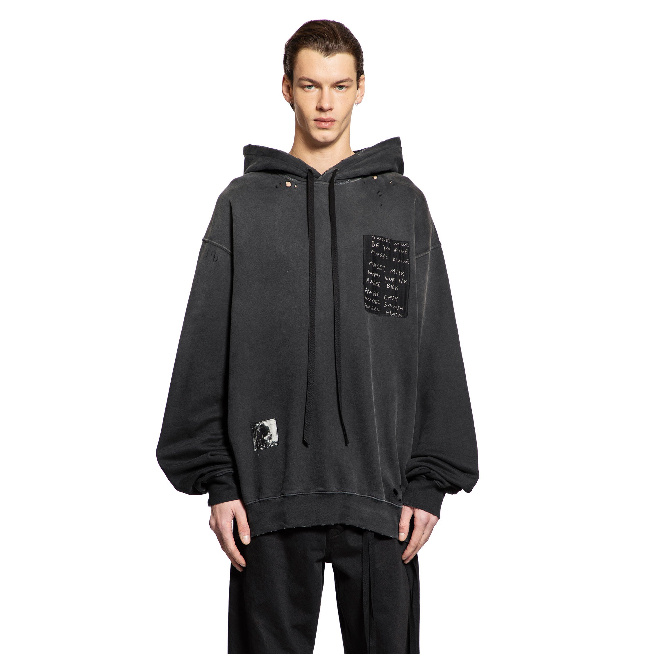 Ollie High-Comfort Hoodie With Printed Patches