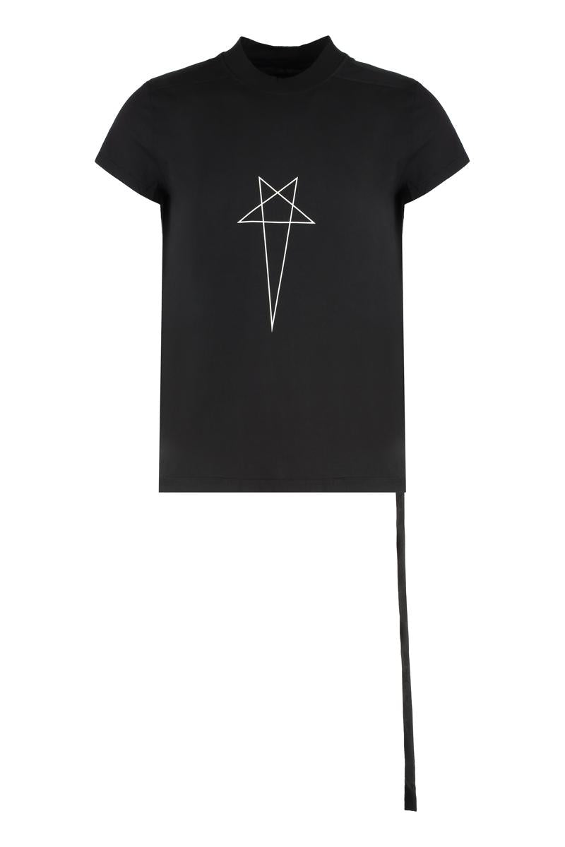 Drkshdw By Rick Owens Rick Owens X Drkshdw - Cotton Crew-Neck T-Shirt