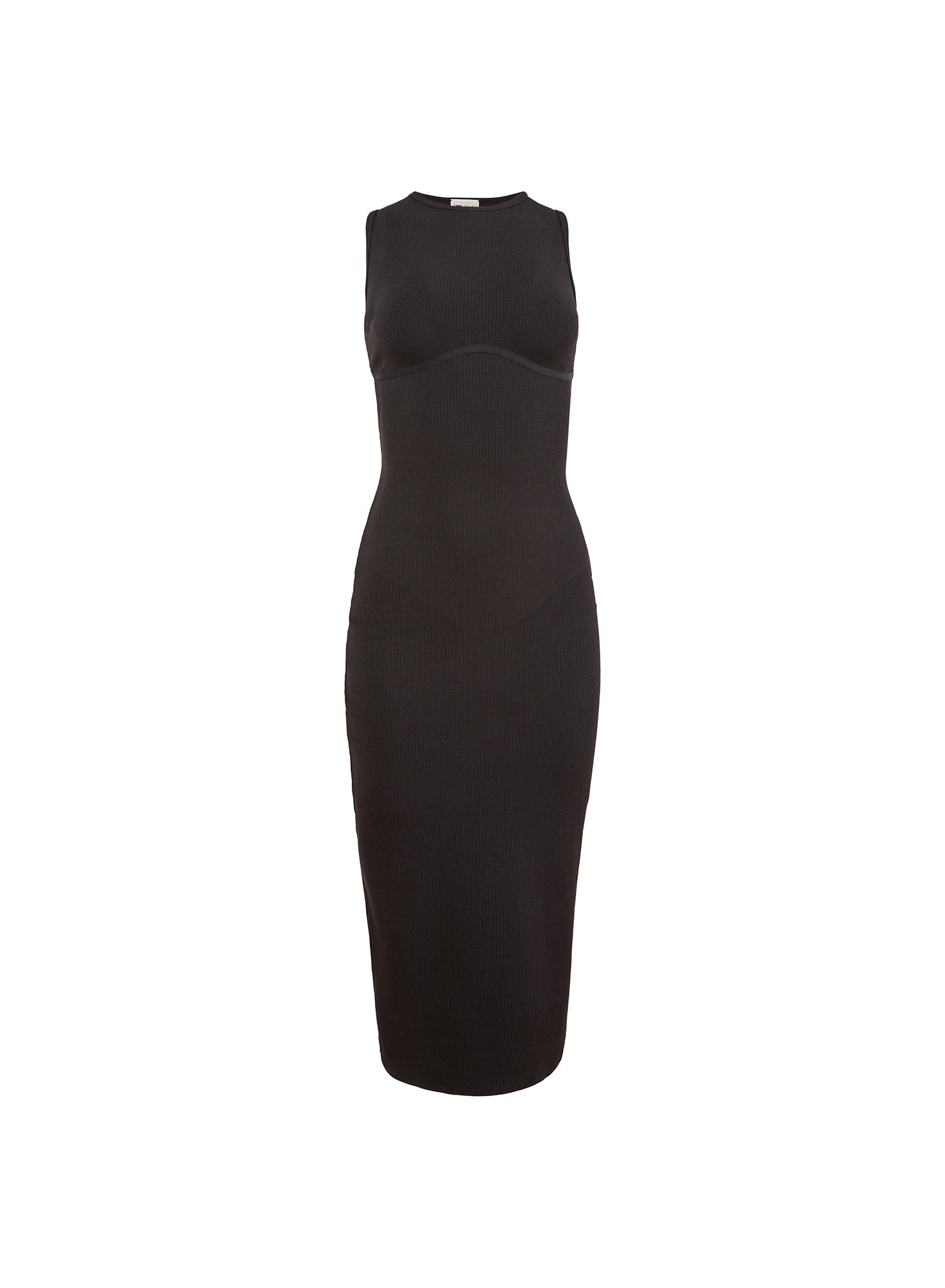Fleur du Mal Hourglass Rib Midi Dress