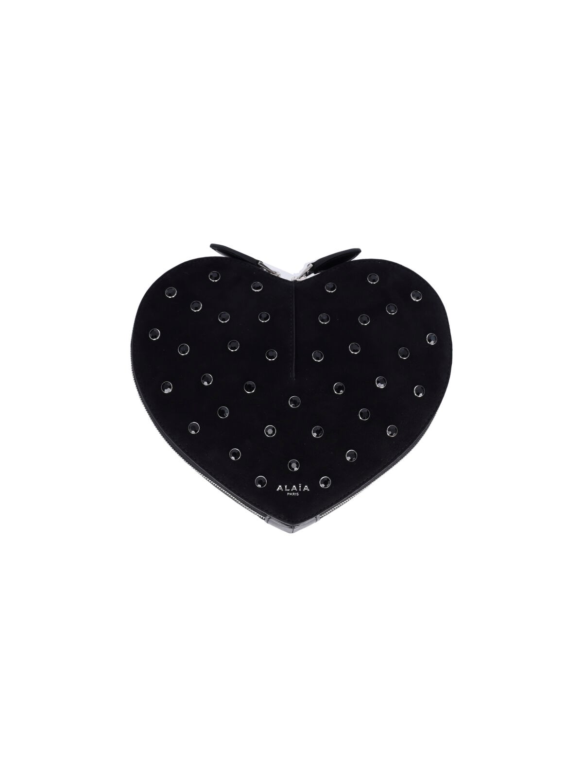 Alaïa 'Le Caur' Rhinestone Crossbody Bag