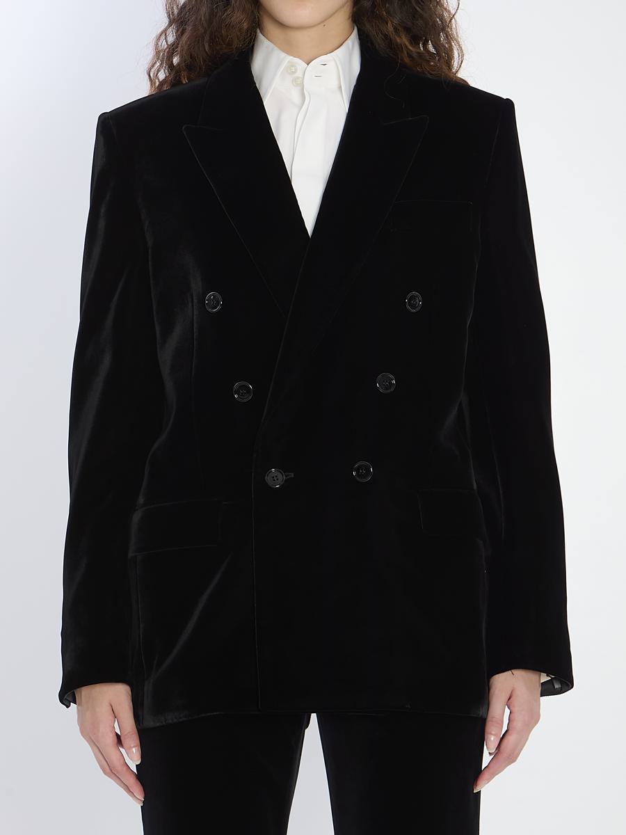 Cassandre Jacket In Velvet