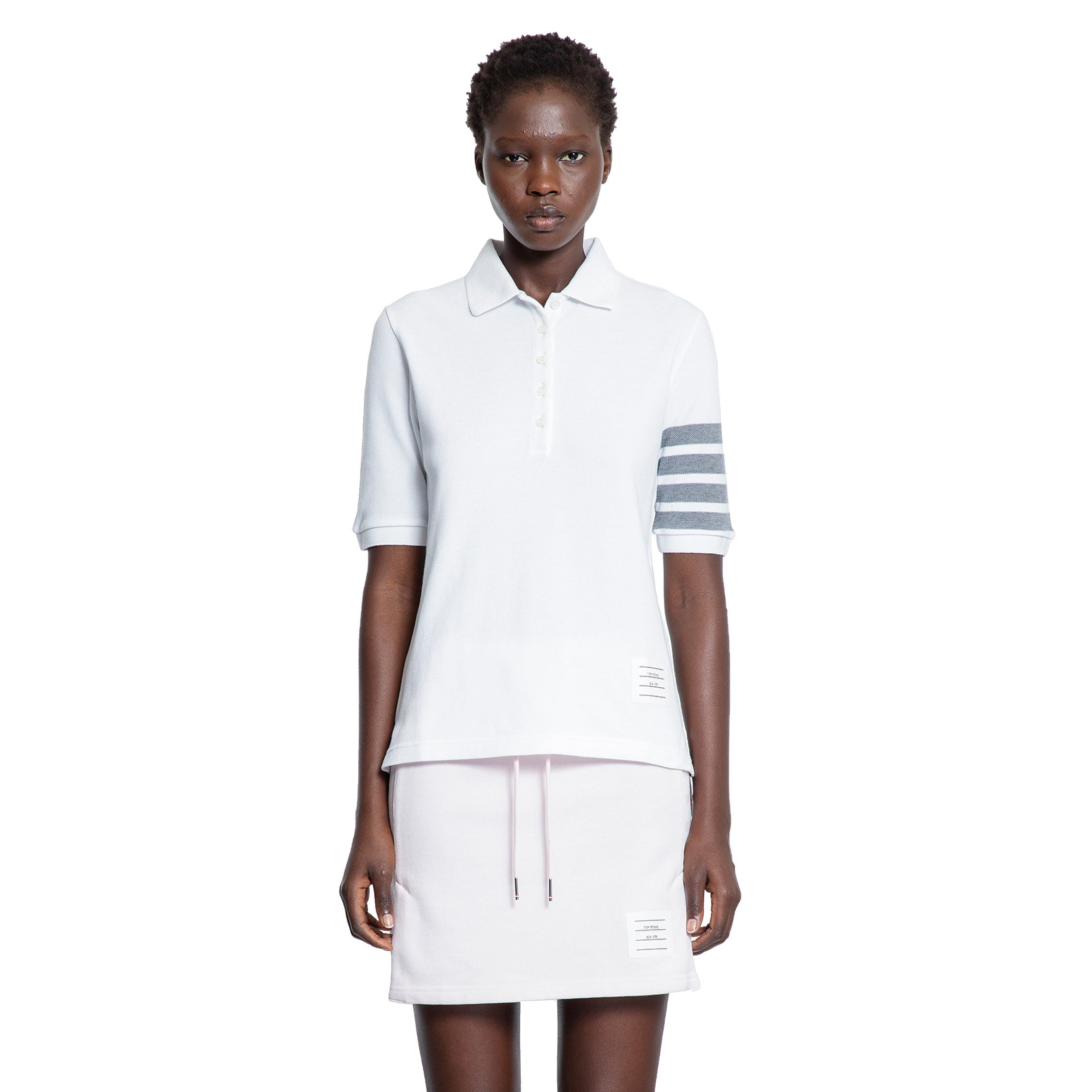 Cotton Piqué 4-Bar Polo