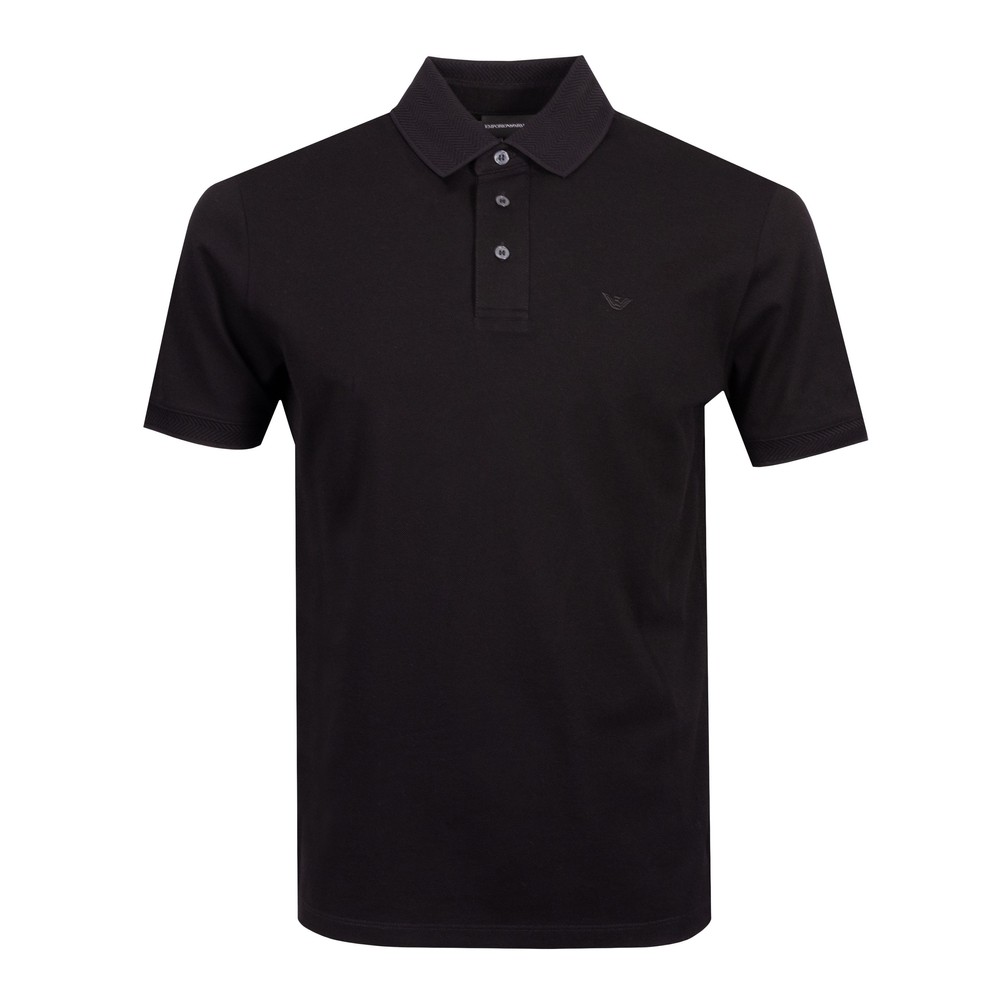 3D1FF2 Chevron Collar Polo Shirt