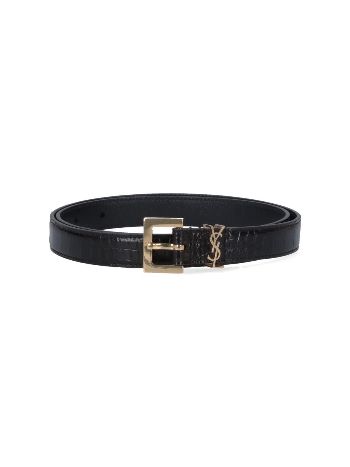 Saint Laurent cassandre Thin Belt