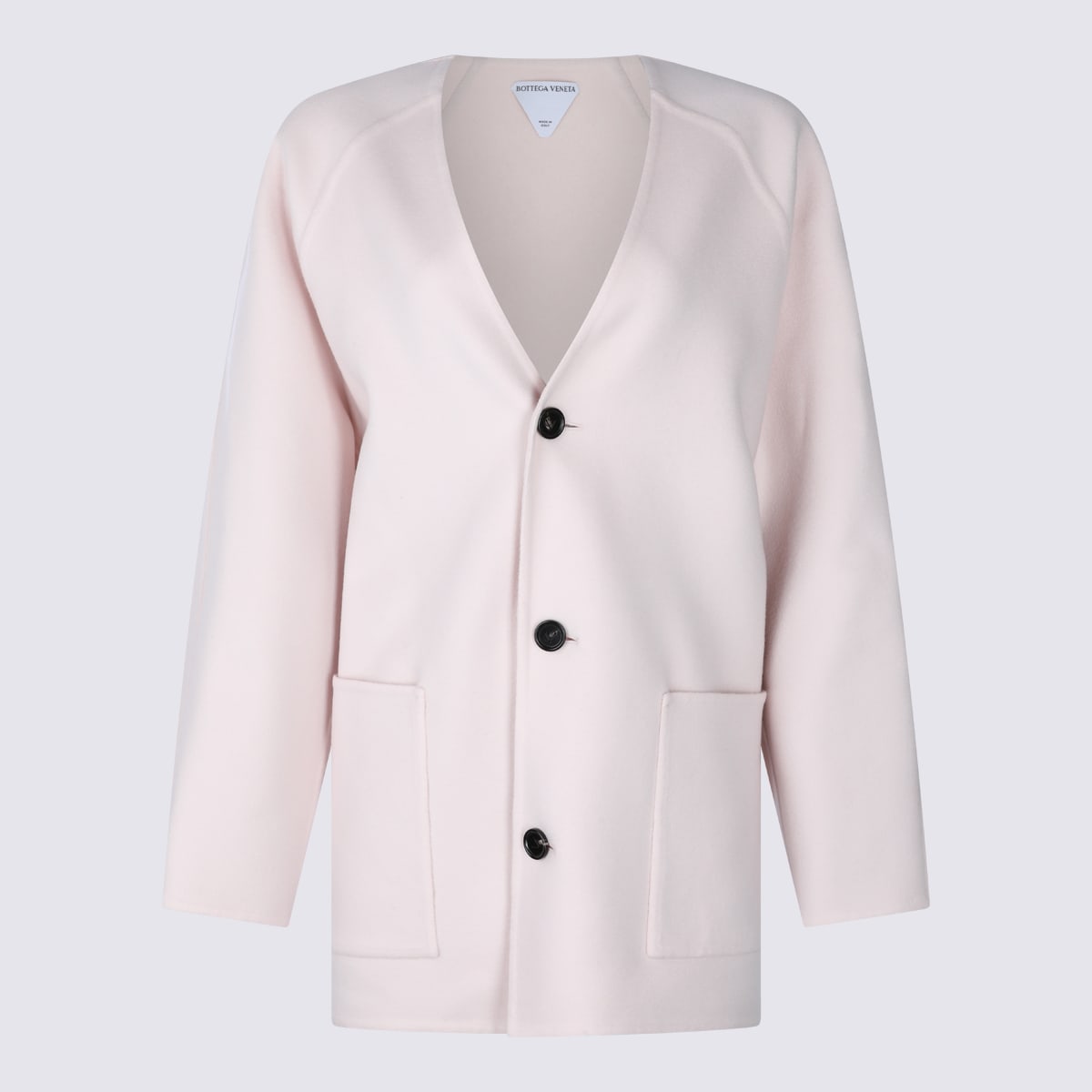 Bottega Veneta Light Pink Wool Coat